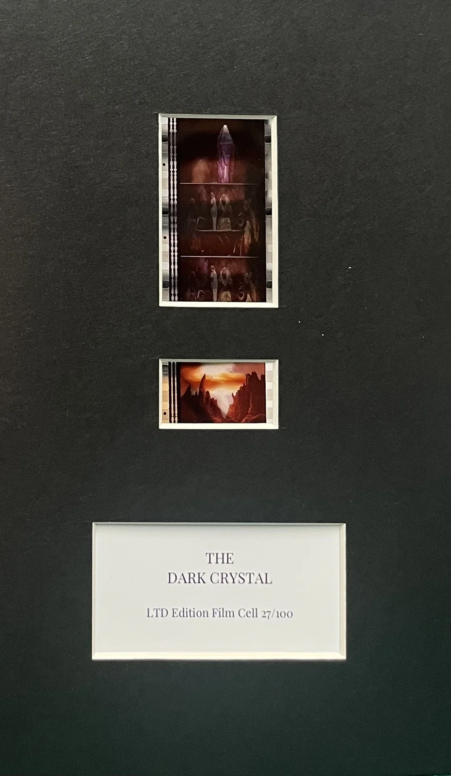 THE DARK CRYSTAL. . 35mm Film Cell Mounted Display, image 3