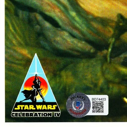 TOBY PHILPOTT, DAVE BARCLAY — TOBY PHILPOTT & DAVE BARCLAY Signed 8x10 OPX Photo "STAR WARS" BAS #BD74403, image 4