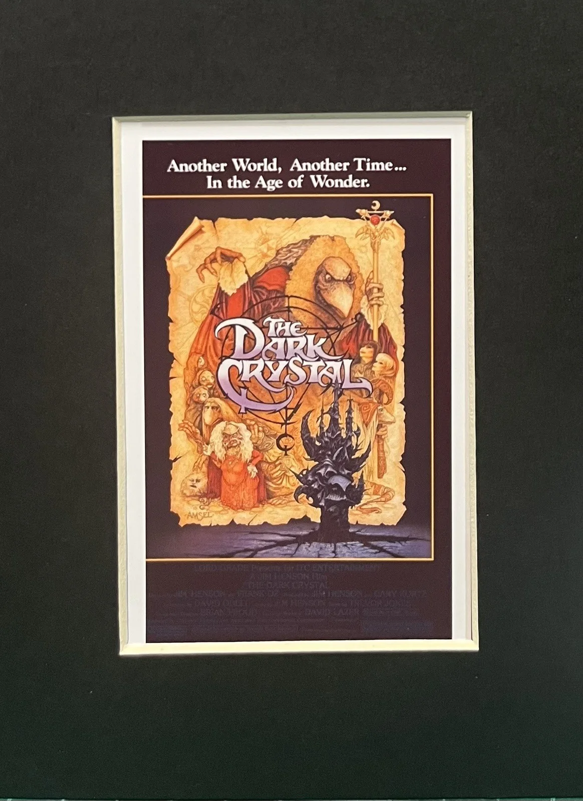 THE DARK CRYSTAL . 35mm Film Cell Mounted Display, image 2