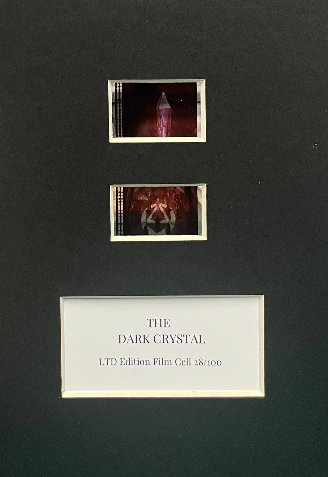 THE DARK CRYSTAL . 35mm Film Cell Mounted Display, image 3