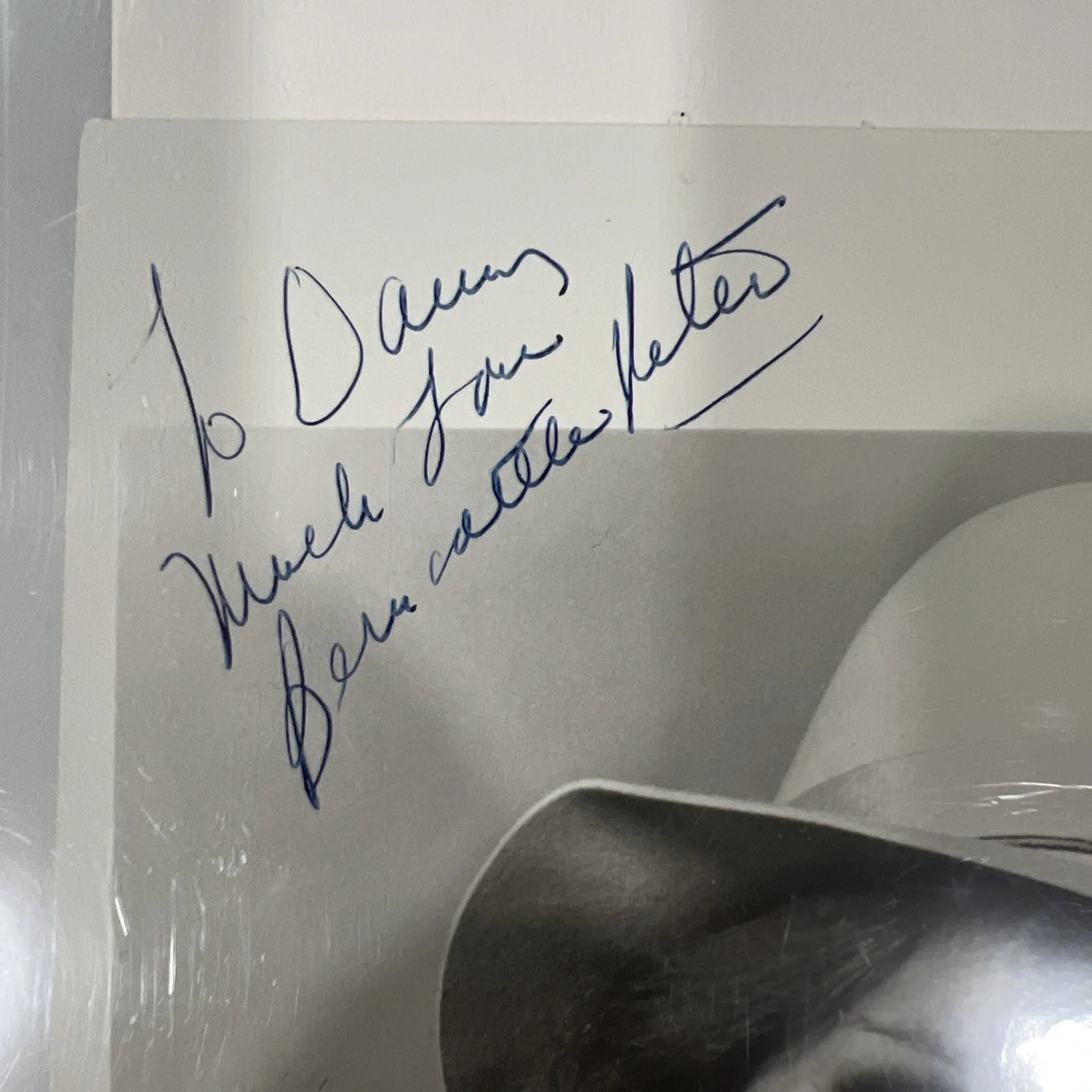 BERNADETTE PETERS SIGNED 8x10 PHOTO WITH JSA CERTIFICATION, image 2