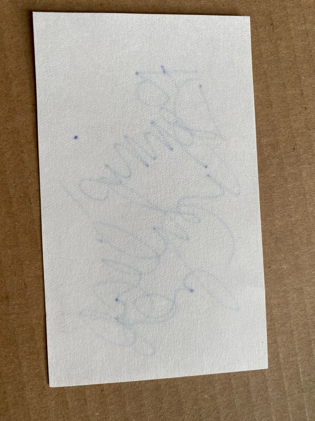 Ashley Judd signed index card actress, image 2