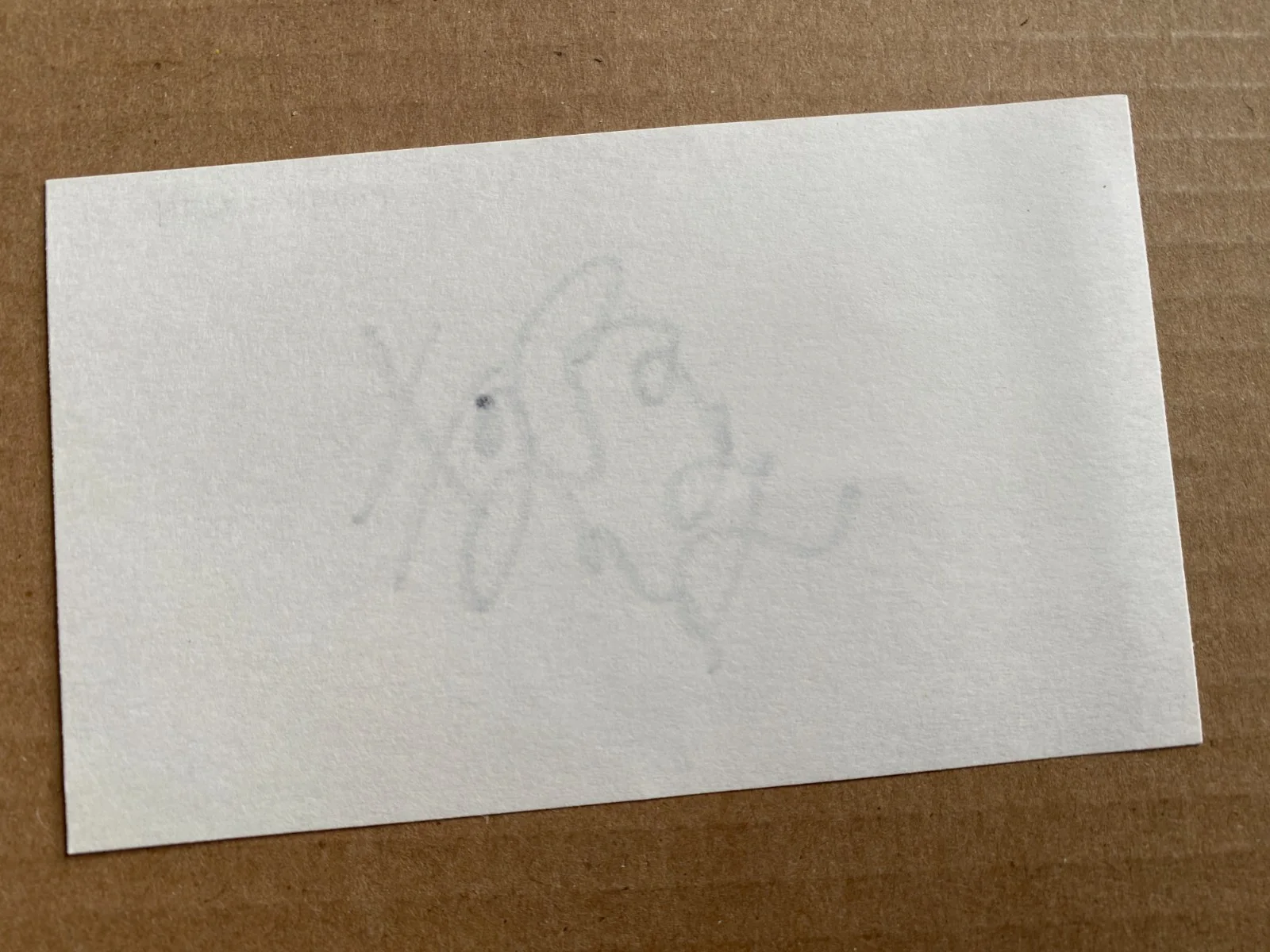 Helen Reddy signed index card singer actress, image 2