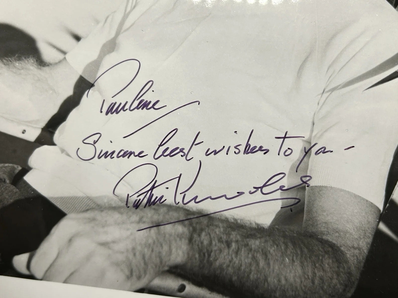 Patric Knowles — PATRIC KNOWLES HAND SIGNED PHOTO & STICKY NOTE * JSA COA Autograph * THE WOLFMAN, image 3