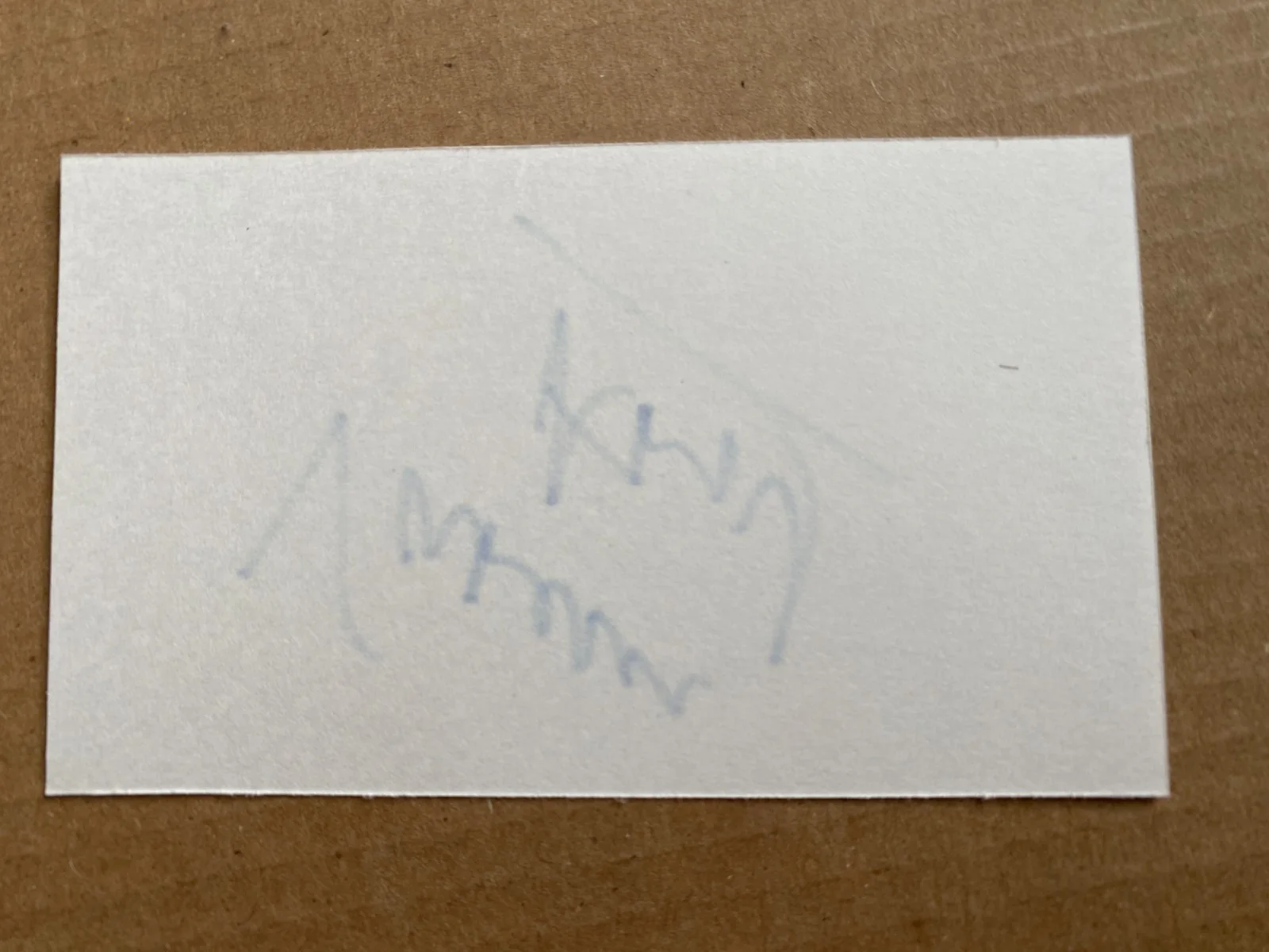 Vanessa Angel signed index card actress Weird Science Kingpin, image 2