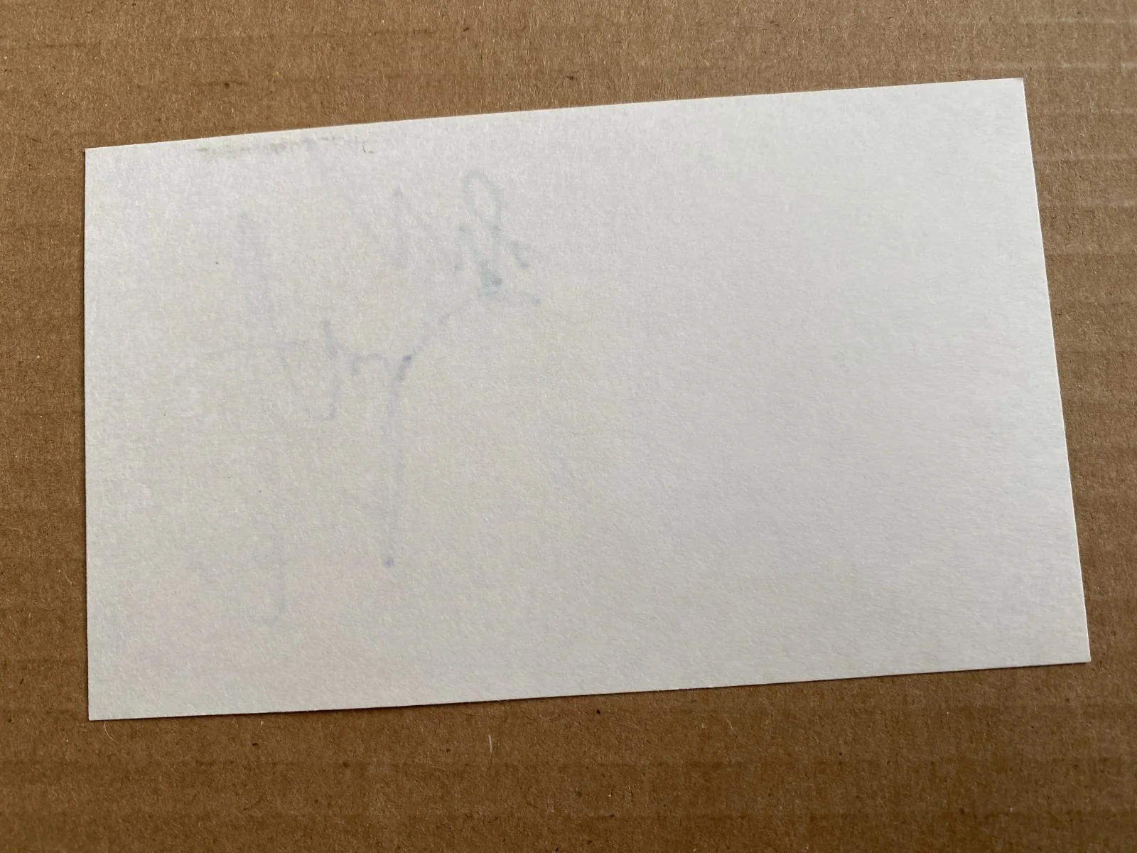 Jack Wagner signed index card actor, изображение 2