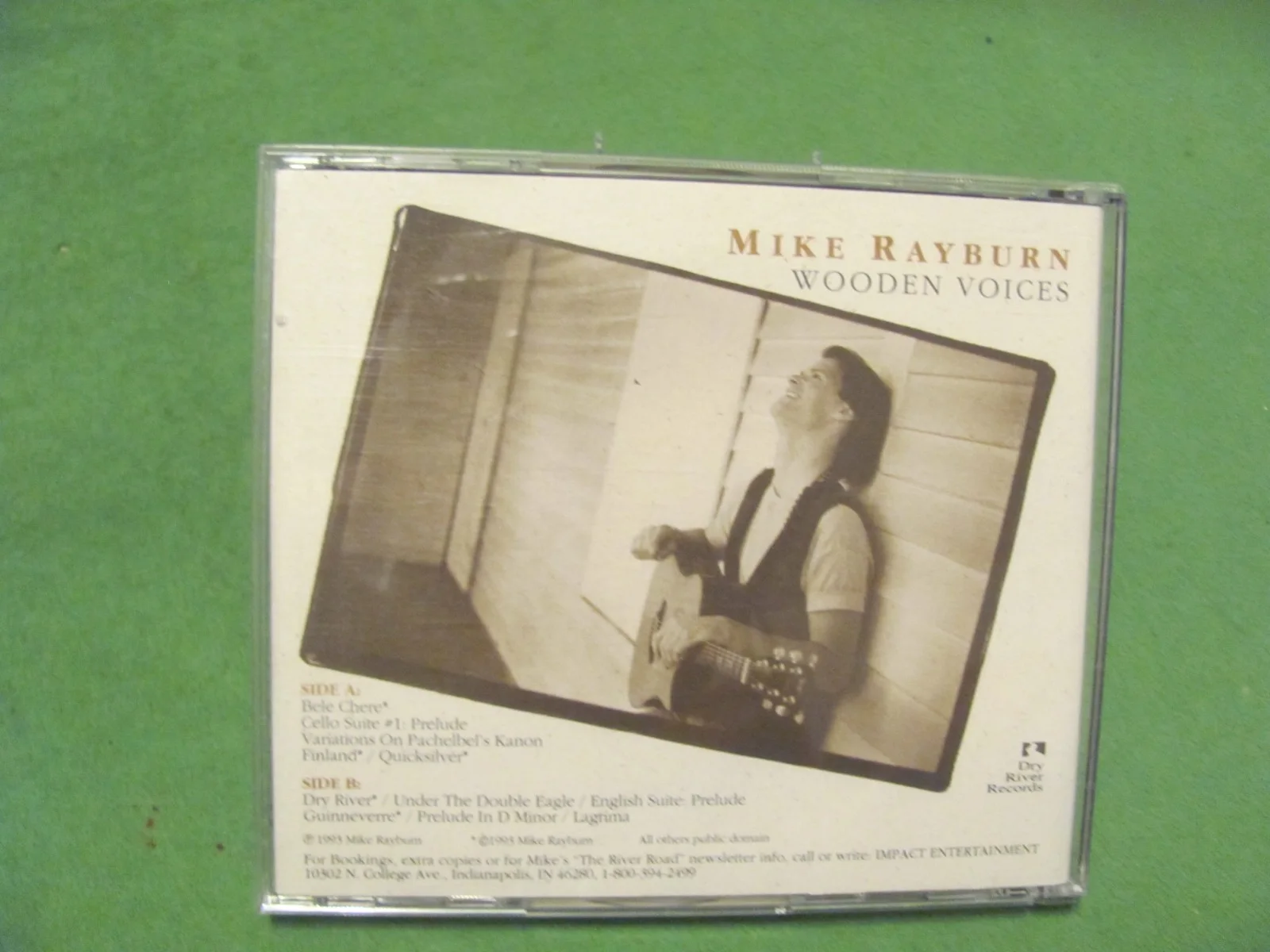 Mike Rayburn Wooden Voices CD Signed by Mike Rayburn, image 2