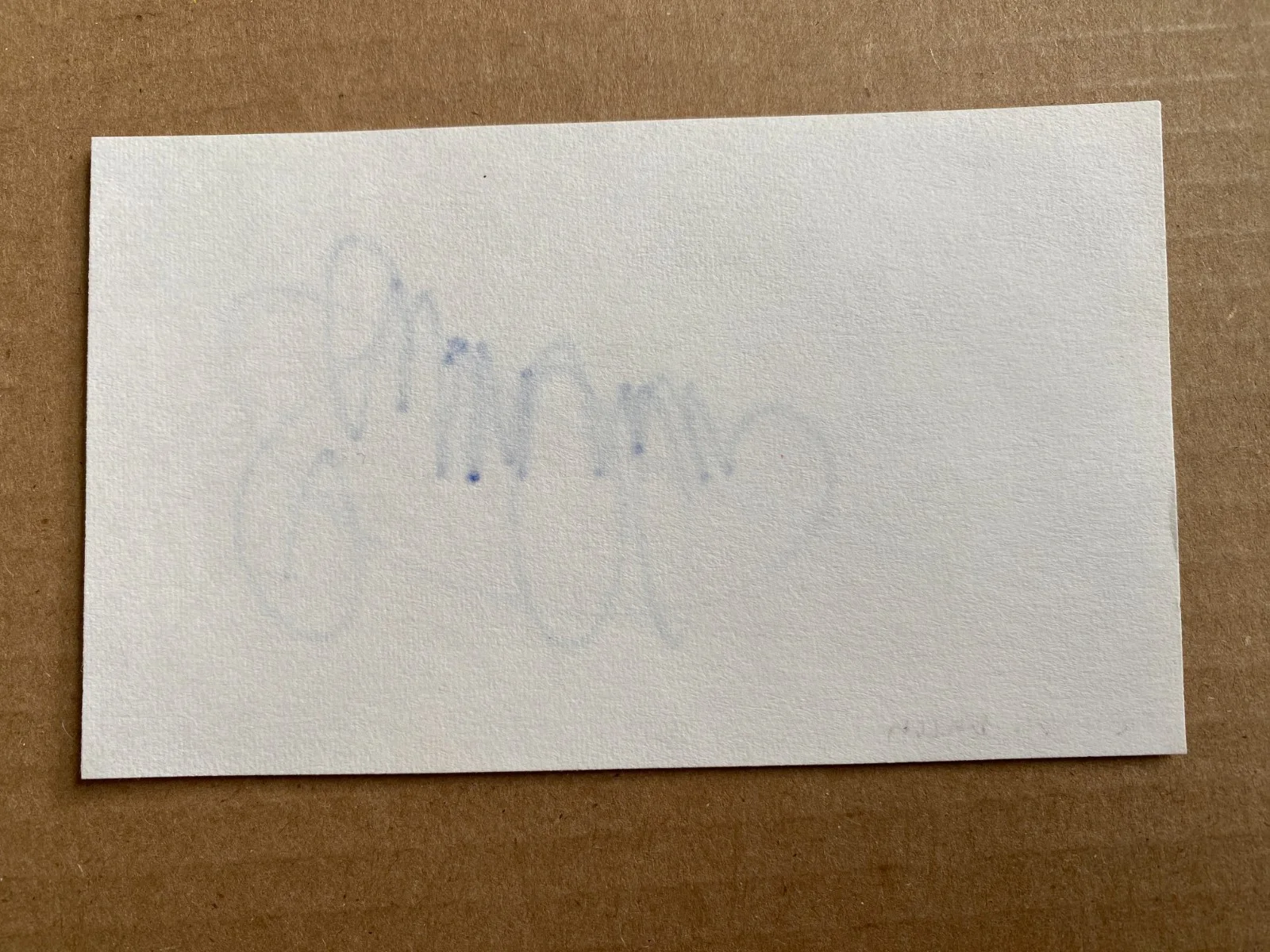 Susan Anton signed index card actress singer, image 2