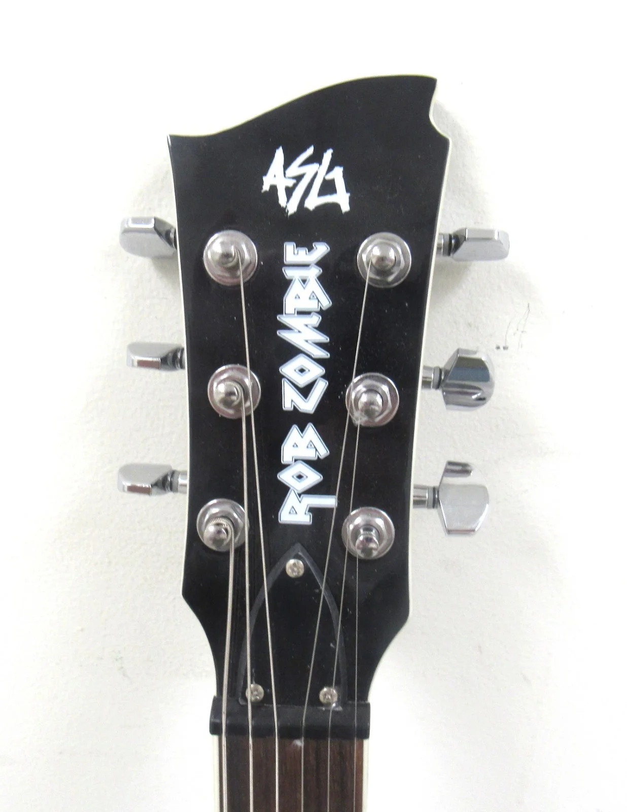 ROB ZOMBIE *SIGNED* Limited Edition #21 of 50 ASG GUITAR 100% GUARANTEED, изображение 3