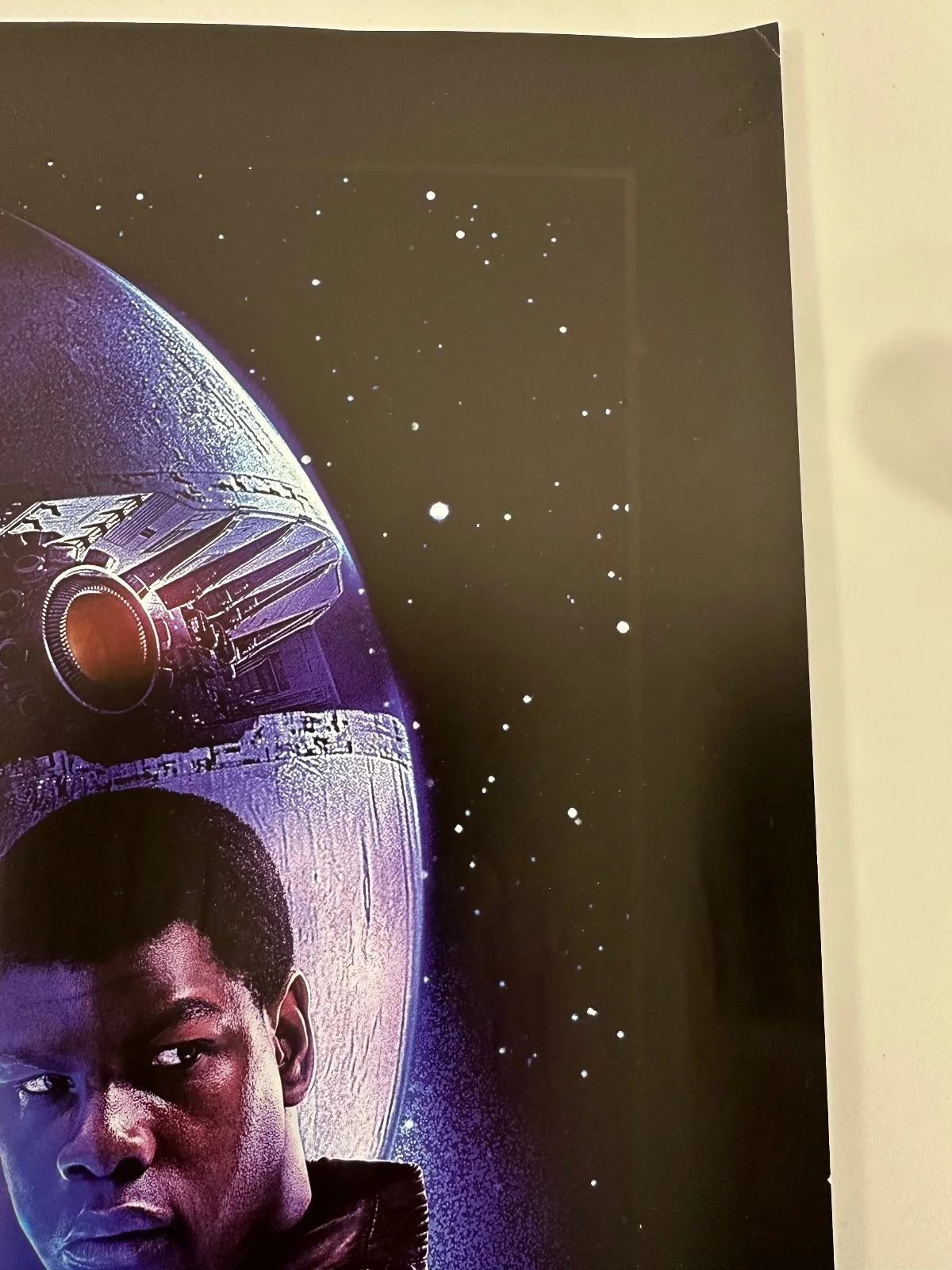Star Wars: The Force Awakens (2015) Original UK Quad Cinema Poster Main Cast, image 3