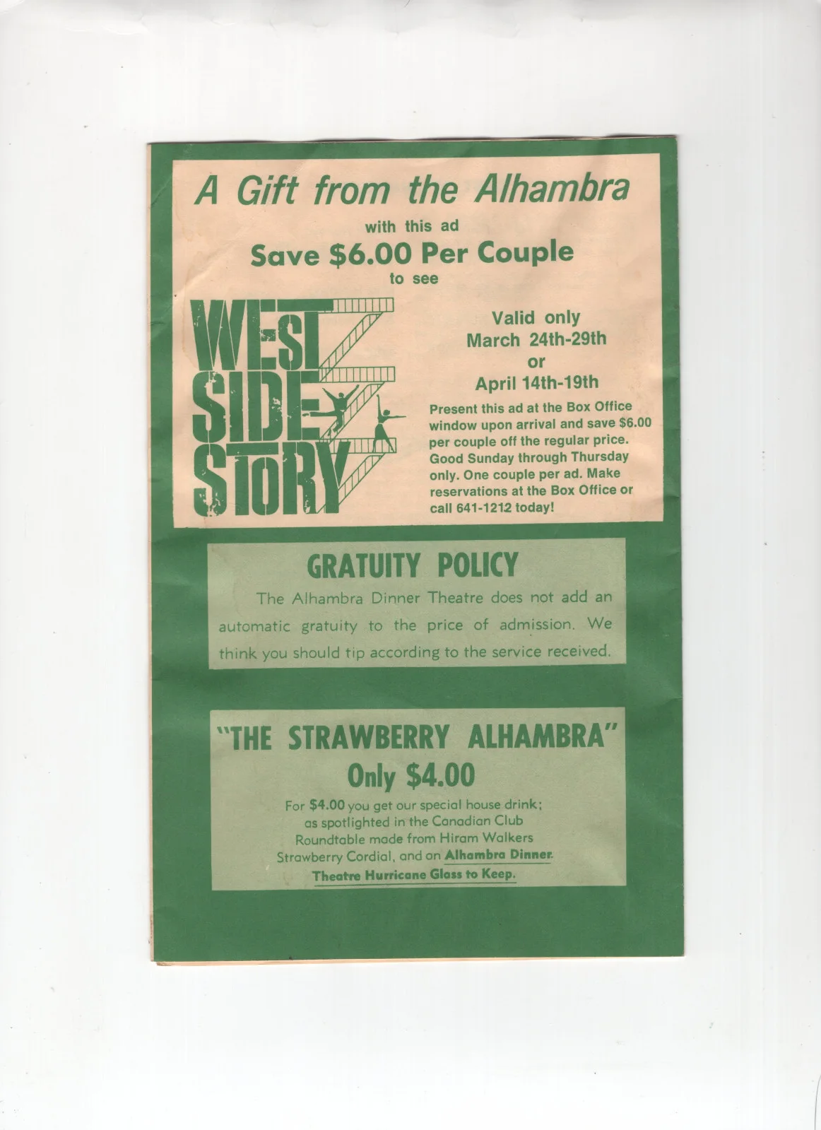 Cyd Charisse — Vtg CYD CHARISSE Signed Theatre Playbill Actress Alhambra Vintage Bell Book Cand, изображение 2