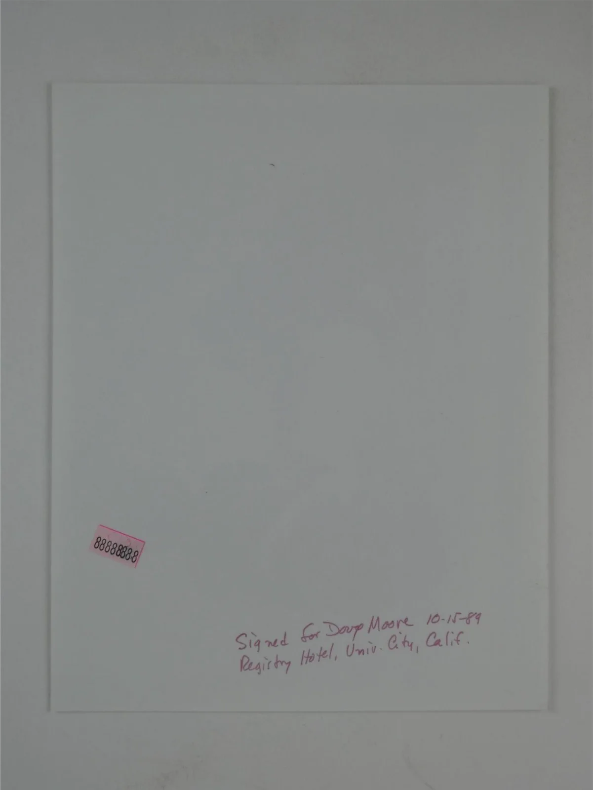 Jean Jacques JJ Annaud — Jean Jacques JJ Annaud Signed B&W 8x10 Promo Photo The Bear Autographed, изображение 3