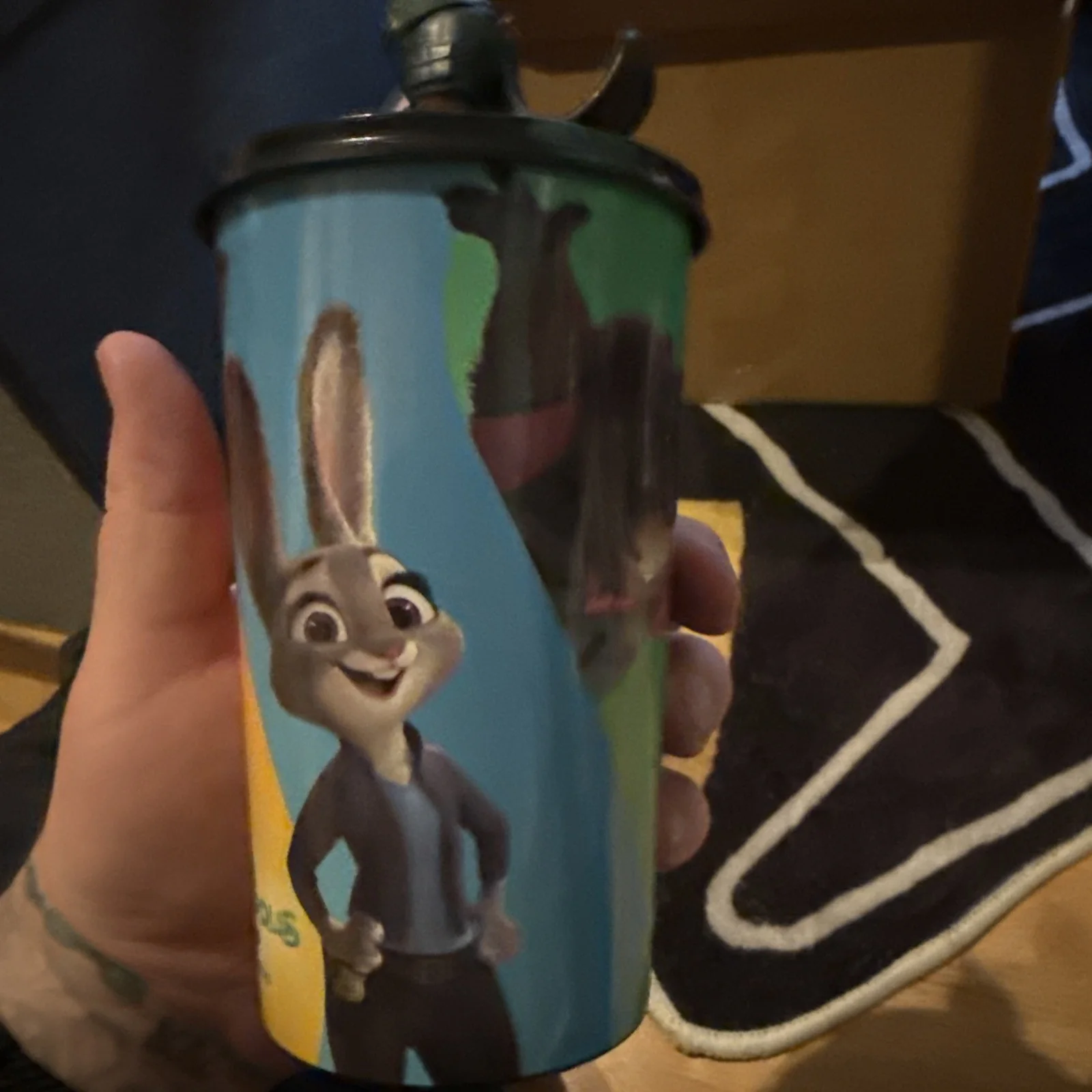 Zootropolis/Zootopia 2 Cinema Drinks Cup NO Straw/Topper Exclusive Nibbles, image 4