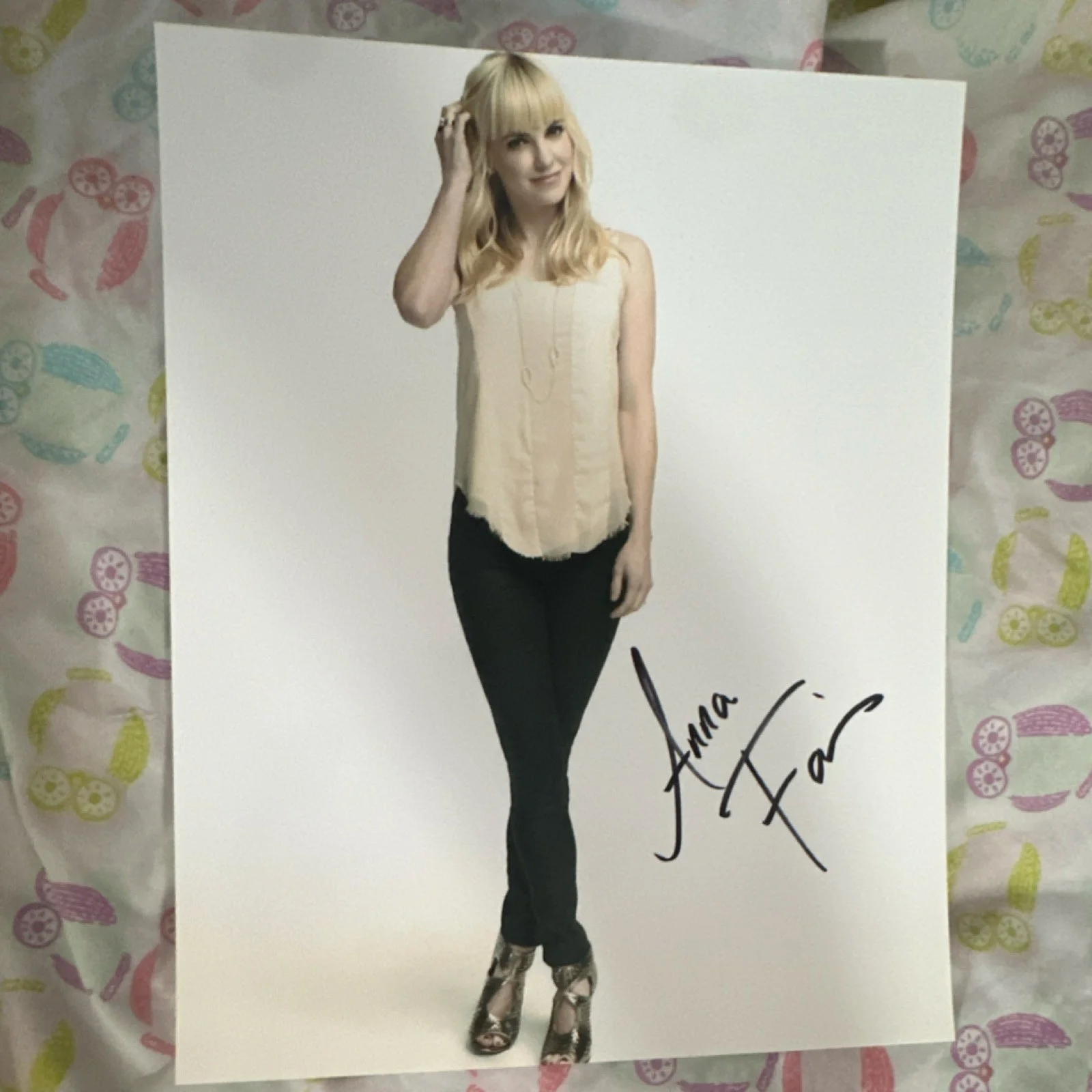 Anna Faris — Anna Faris signed Original autographed Movie Photograph 8x10