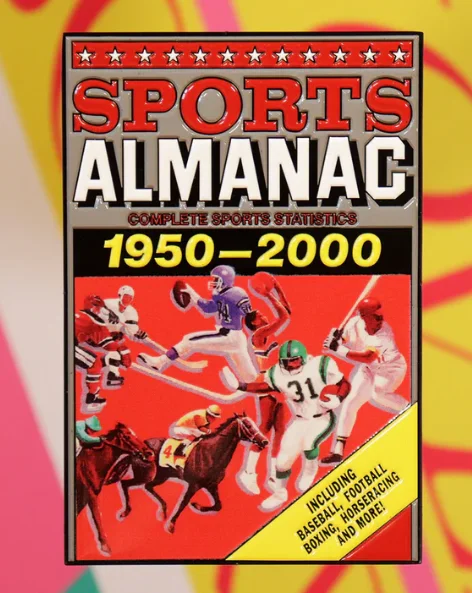 Back to the Future Limited Edition Metal Sport Almanac Ingot and Special Receipt, изображение 2