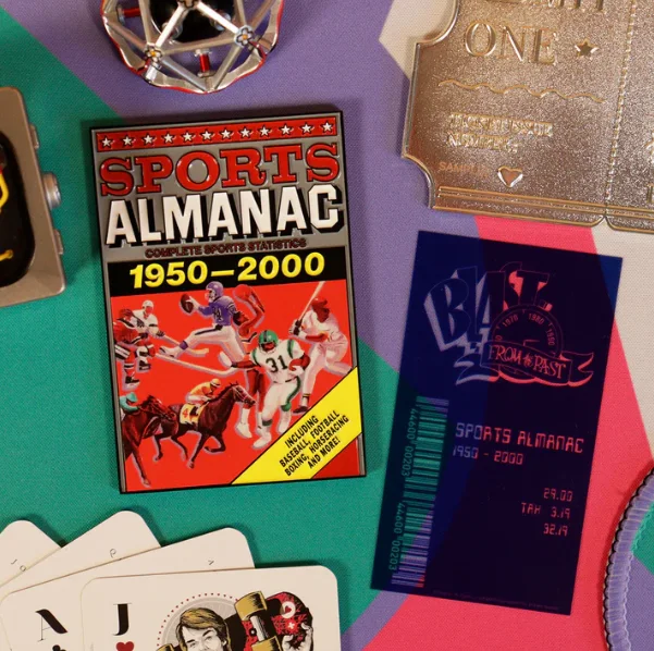 Back to the Future Limited Edition Metal Sport Almanac Ingot and Special Receipt, изображение 4