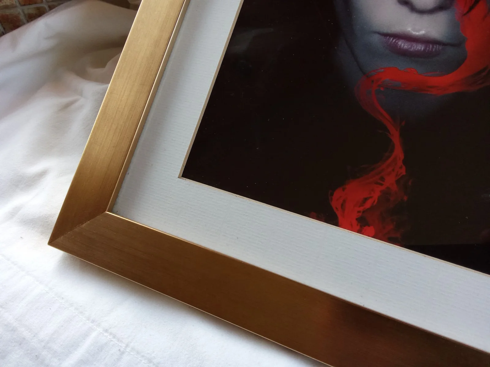 THE GIRL WITH THE DRAGON TATTOO MOVIE FILM POSTER RARE FRAMED ORIGINAL FROM 2009, изображение 5