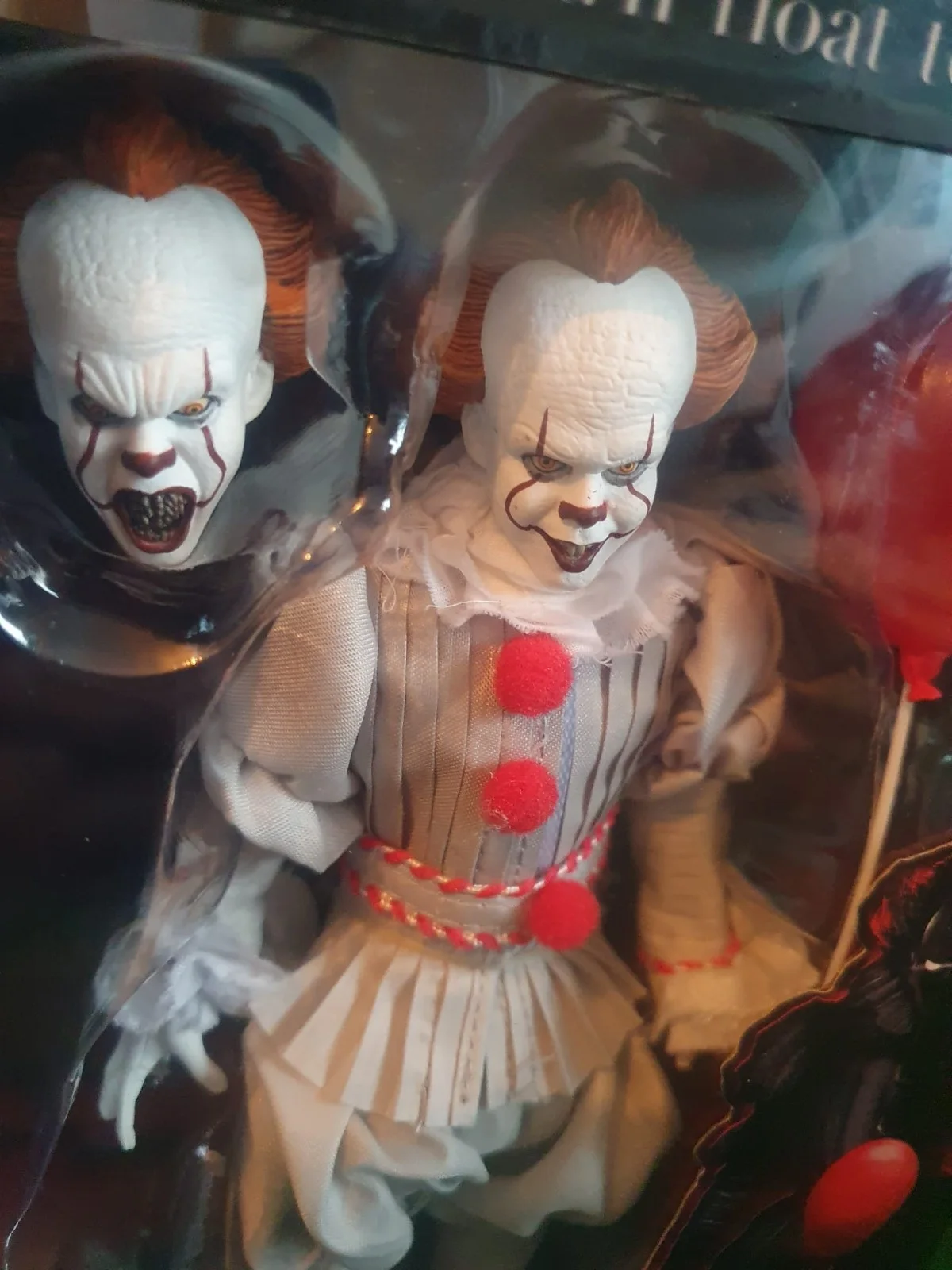 NECA IT 2017 Pennywise 8” Clothed Figure Factory Sealed, image 2