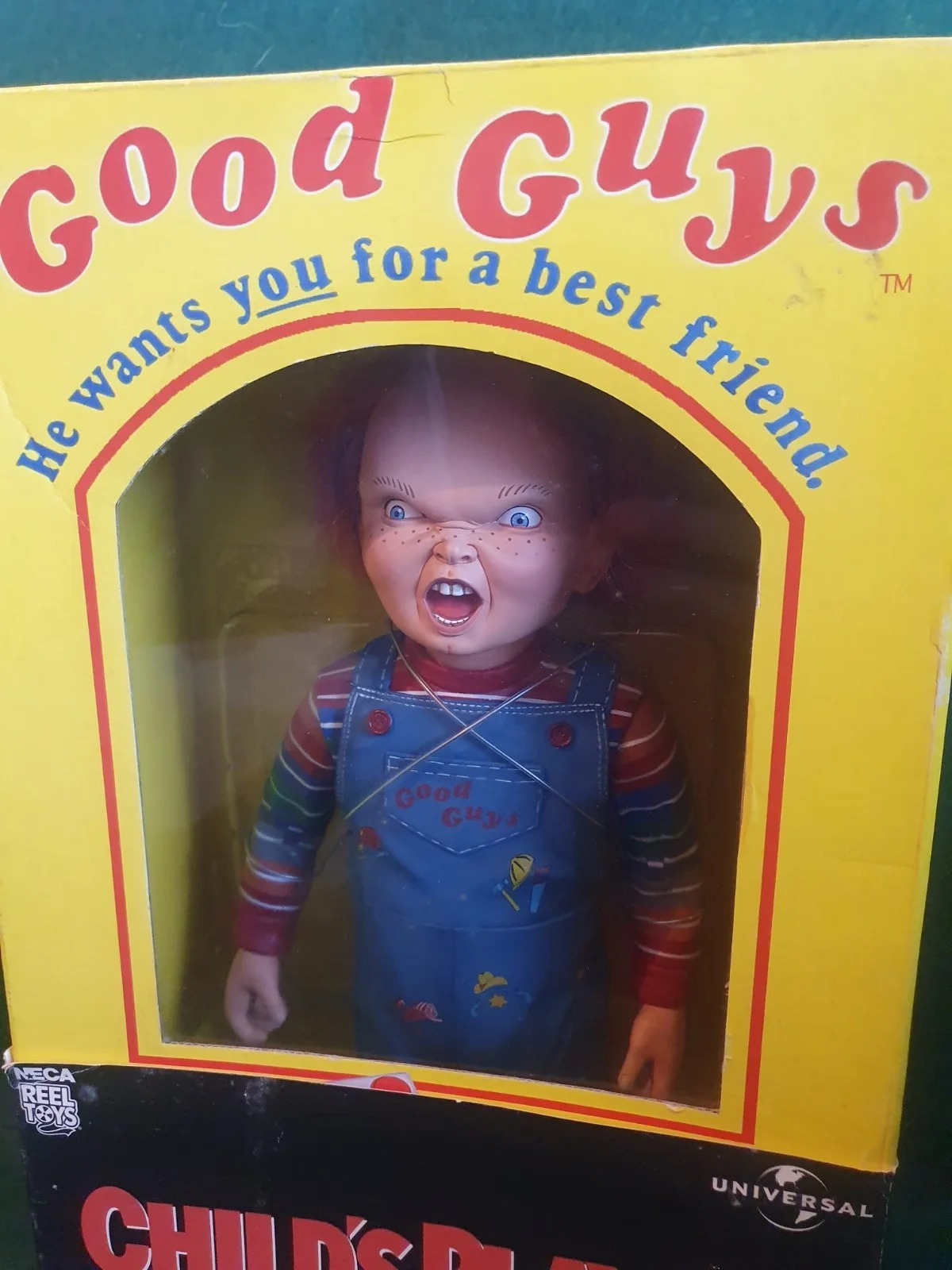 NECA Child’s Play 3 Chucky 12” Talking Figure Boxed Cult Classics, image 2