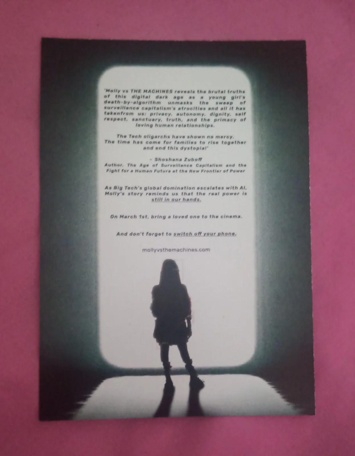 2 Molly vs. The Machines Postcards, image 3
