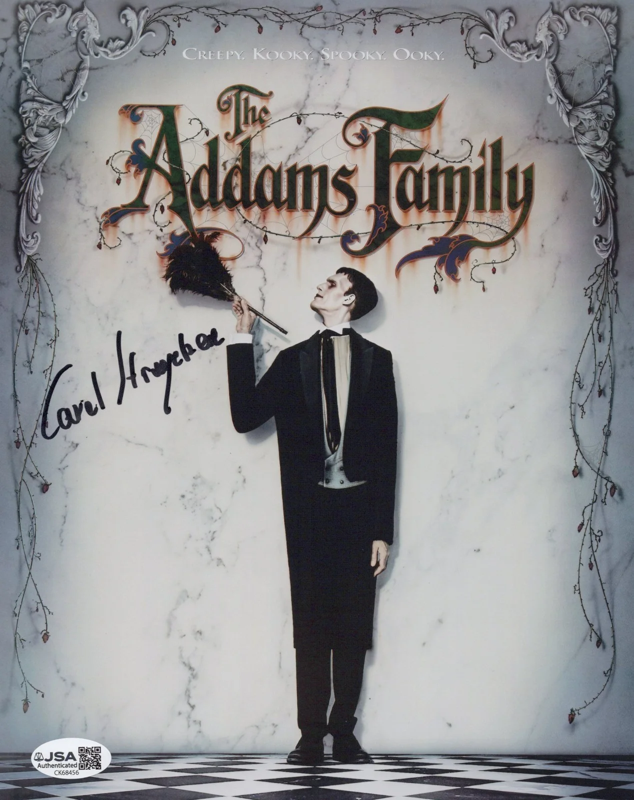Carel Struycken — The Addams Family - Lurch 8x10 photo signed by Carel Struycken JSA COA