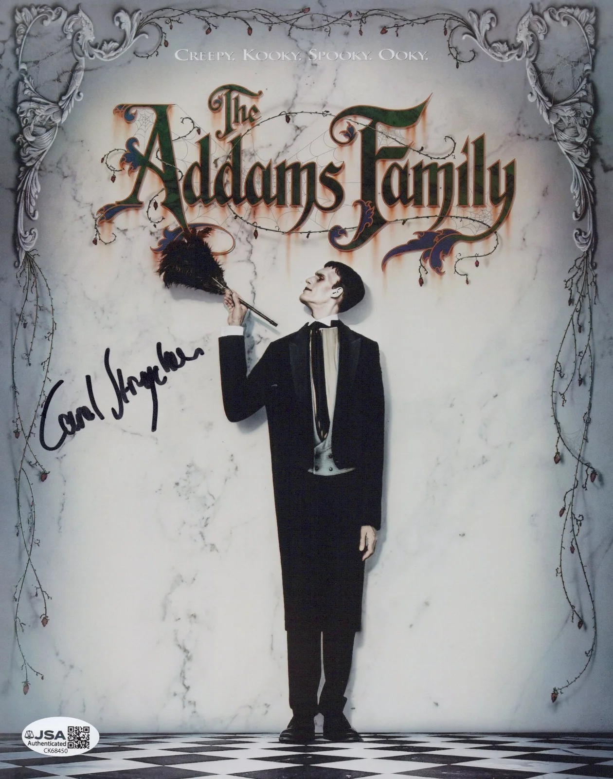 Carel Struycken — The Addams Family - Lurch 8x10 photo signed by Carel Struycken JSA COA