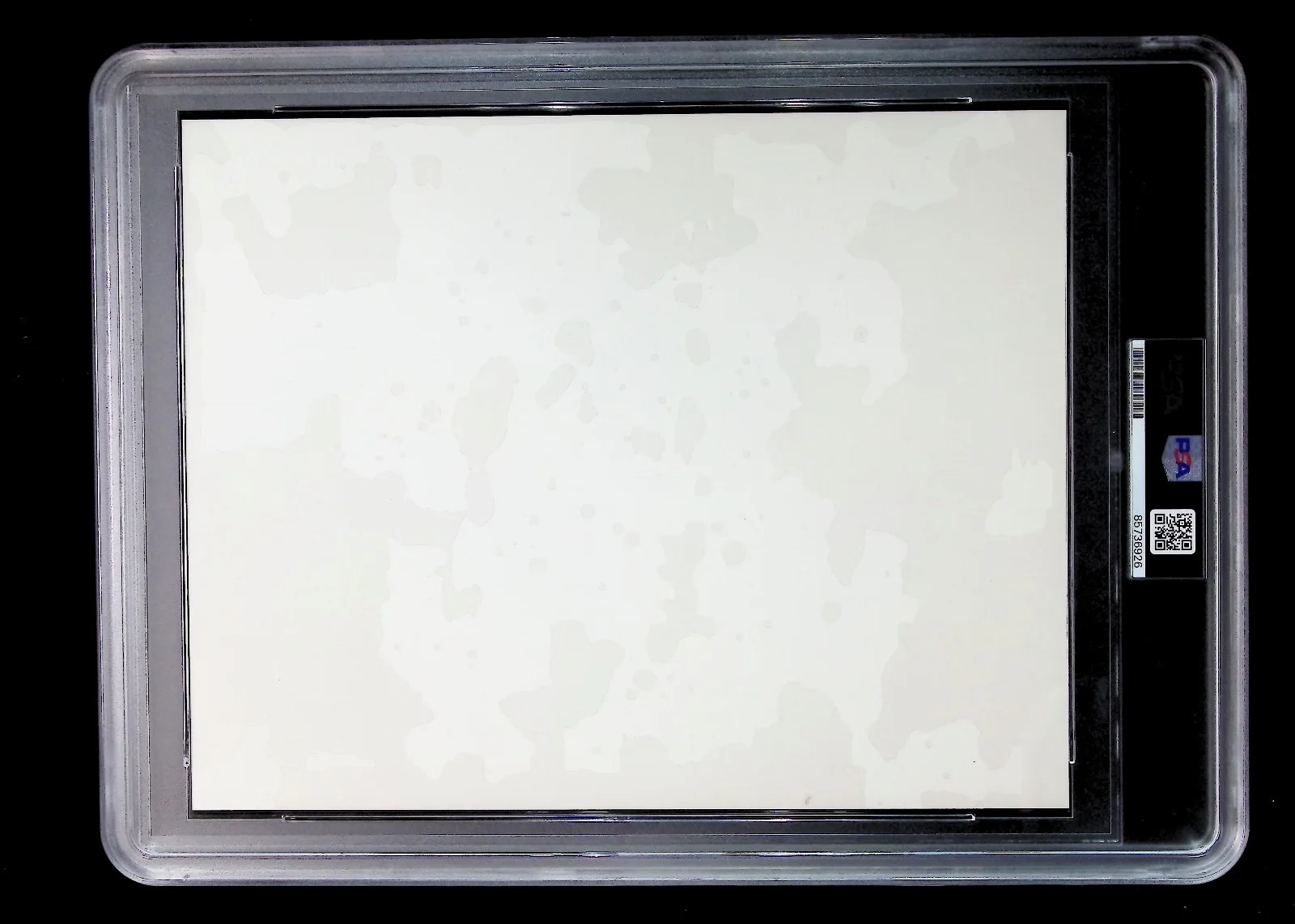 Bob Hastings — Bob Hastings - Autographed Photo - PSA Jumbo Holder - 85736926, изображение 2