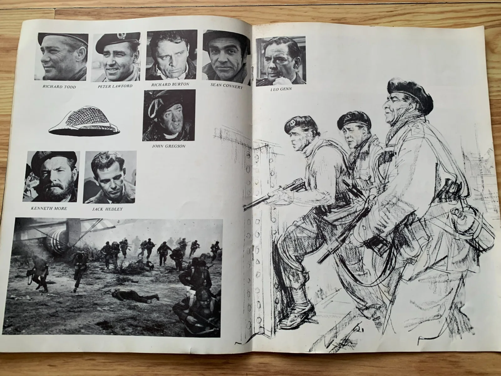 Darryl F. Zanuck's The Longest Day souvenir magazine/brochure, film, изображение 4