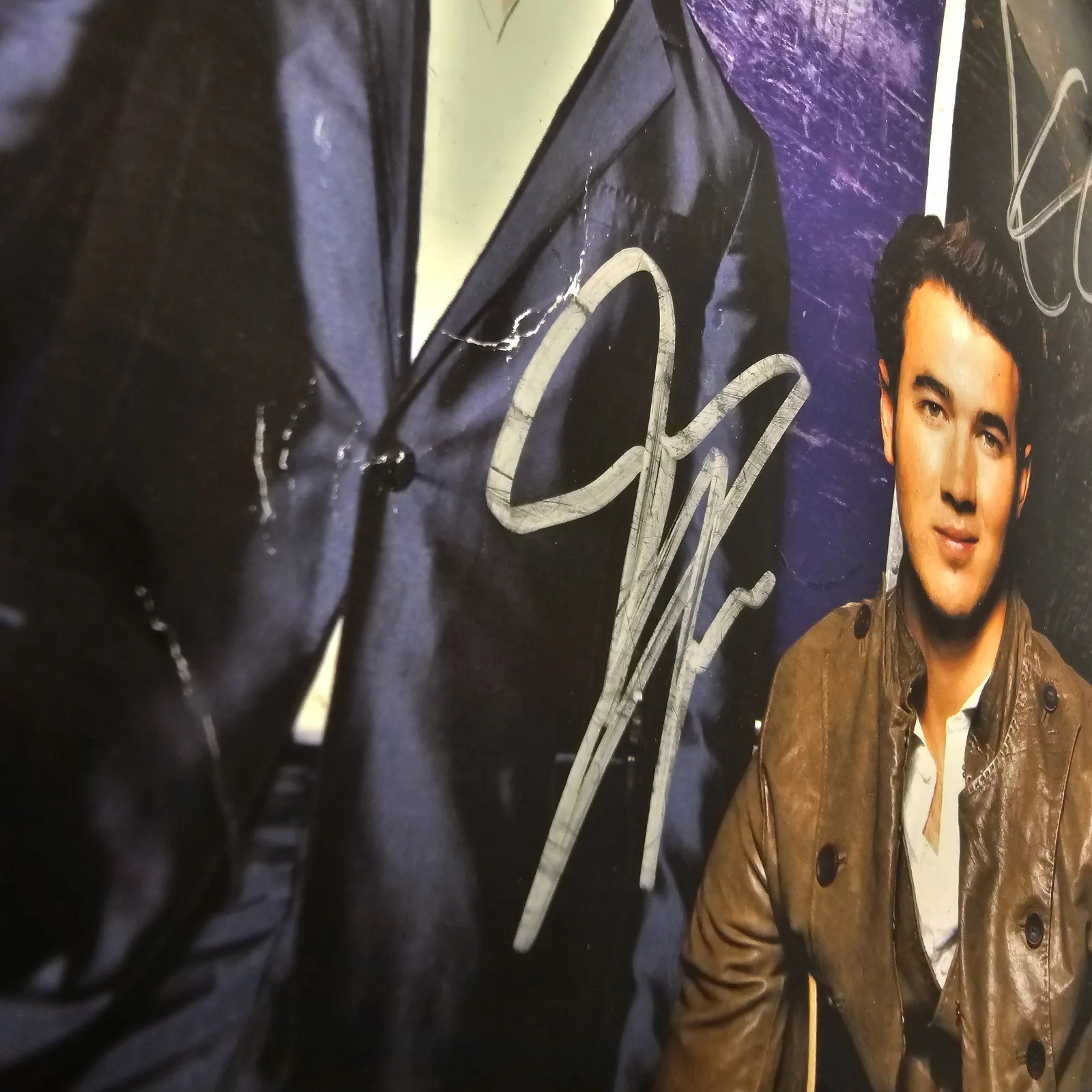 2010 Jonas Brothers Autograph Photo Authentic Has Unframed Wear See Pics, изображение 2