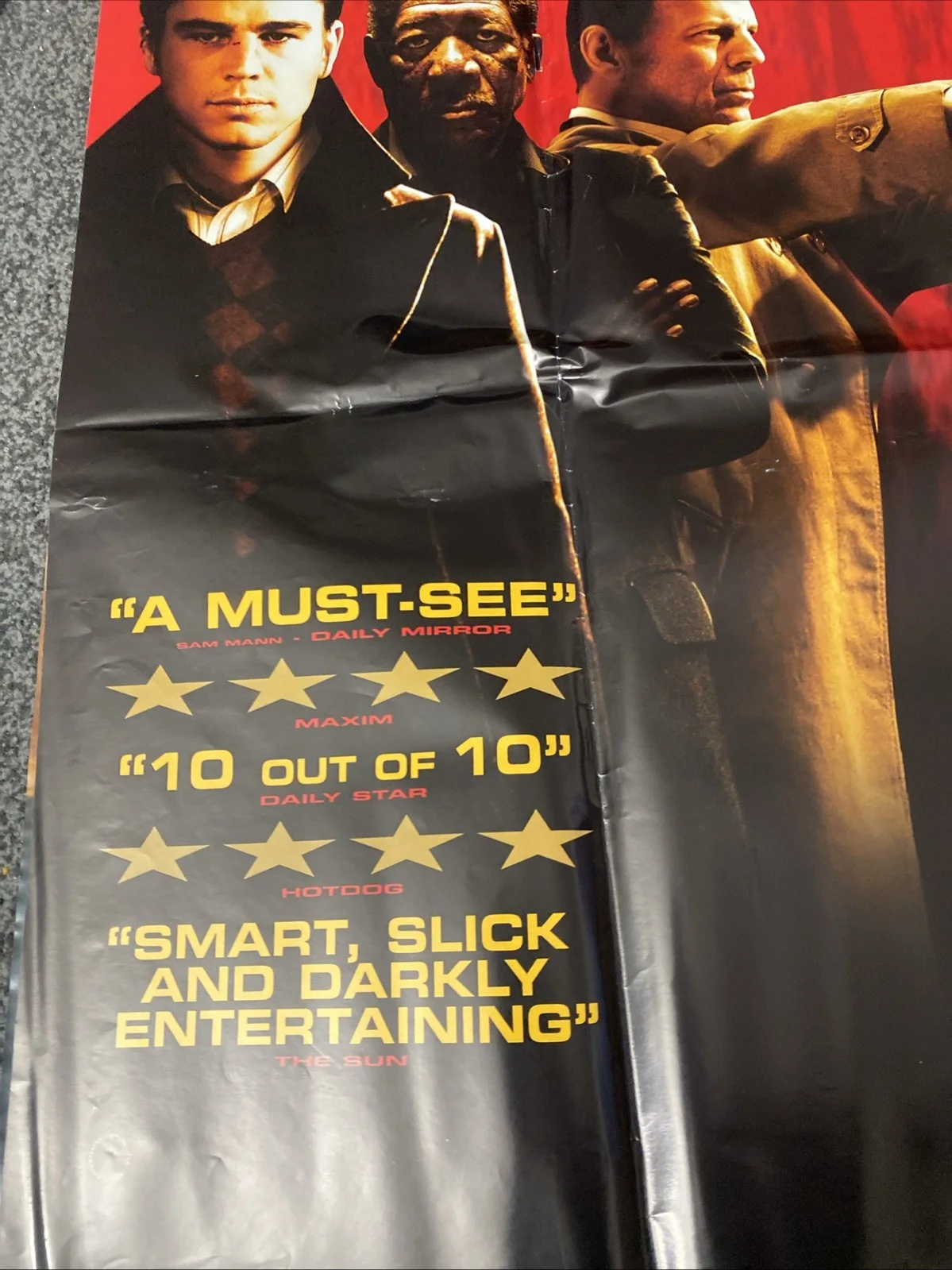 LUCKY NUMBER SLEVIN UK QUAD (30"x 40") POSTER JOSH HARNETT B. WILLIS 2006, image 3