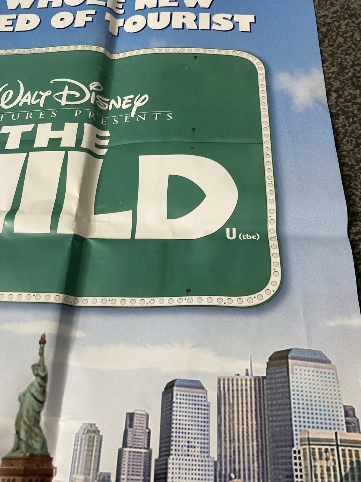 The Wild Original UK Quad Movie Cinema Poster 2006, изображение 3