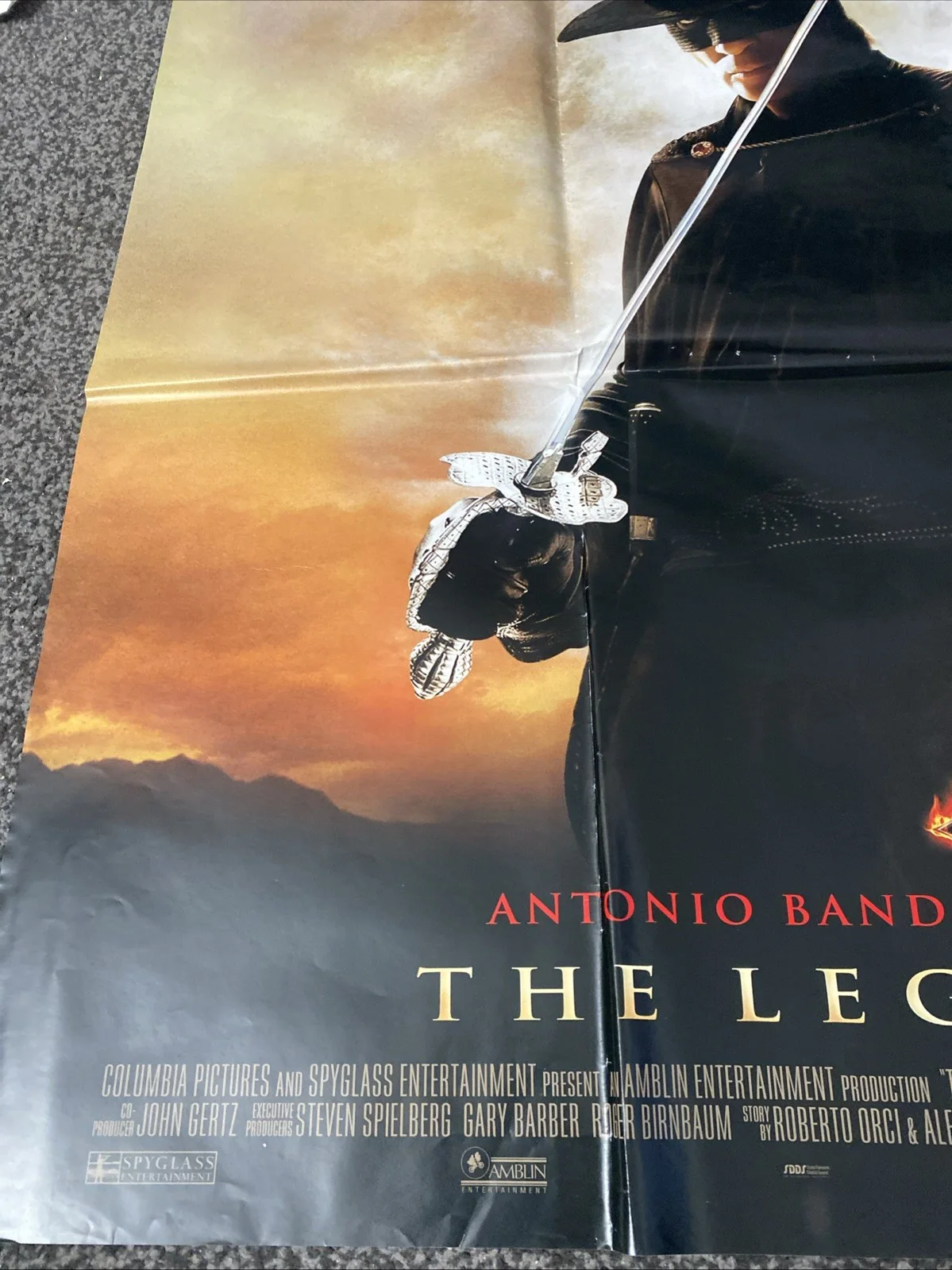 The Legend Of Zorro Cinema Movie Poster 30x40, изображение 2