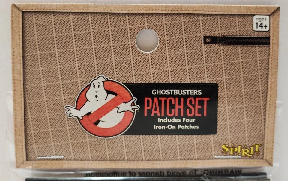 Spirit Halloween Ghostbusters Patch Set (4 Patches in Set) NEW USA IMPORT, изображение 2