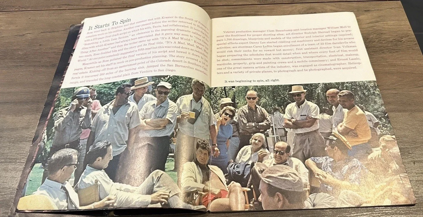 It's a Mad, Mad, Mad, Mad World ORIGINAL Souvenir Brochure Stanley Kramer 1963, image 3