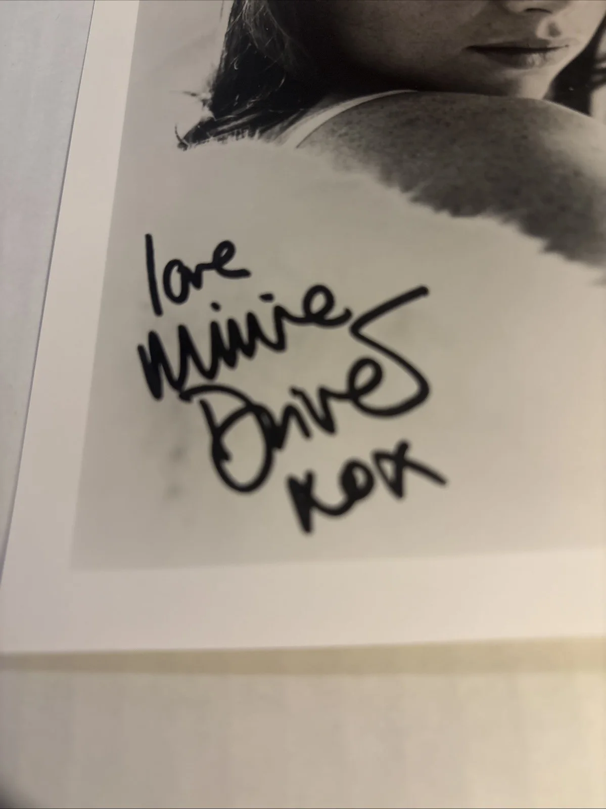 MINNIE DRIVER (007 JAMES BOND/Good Will Hunting Actress) AUTHENTIC AUTOGRAPH!, image 2
