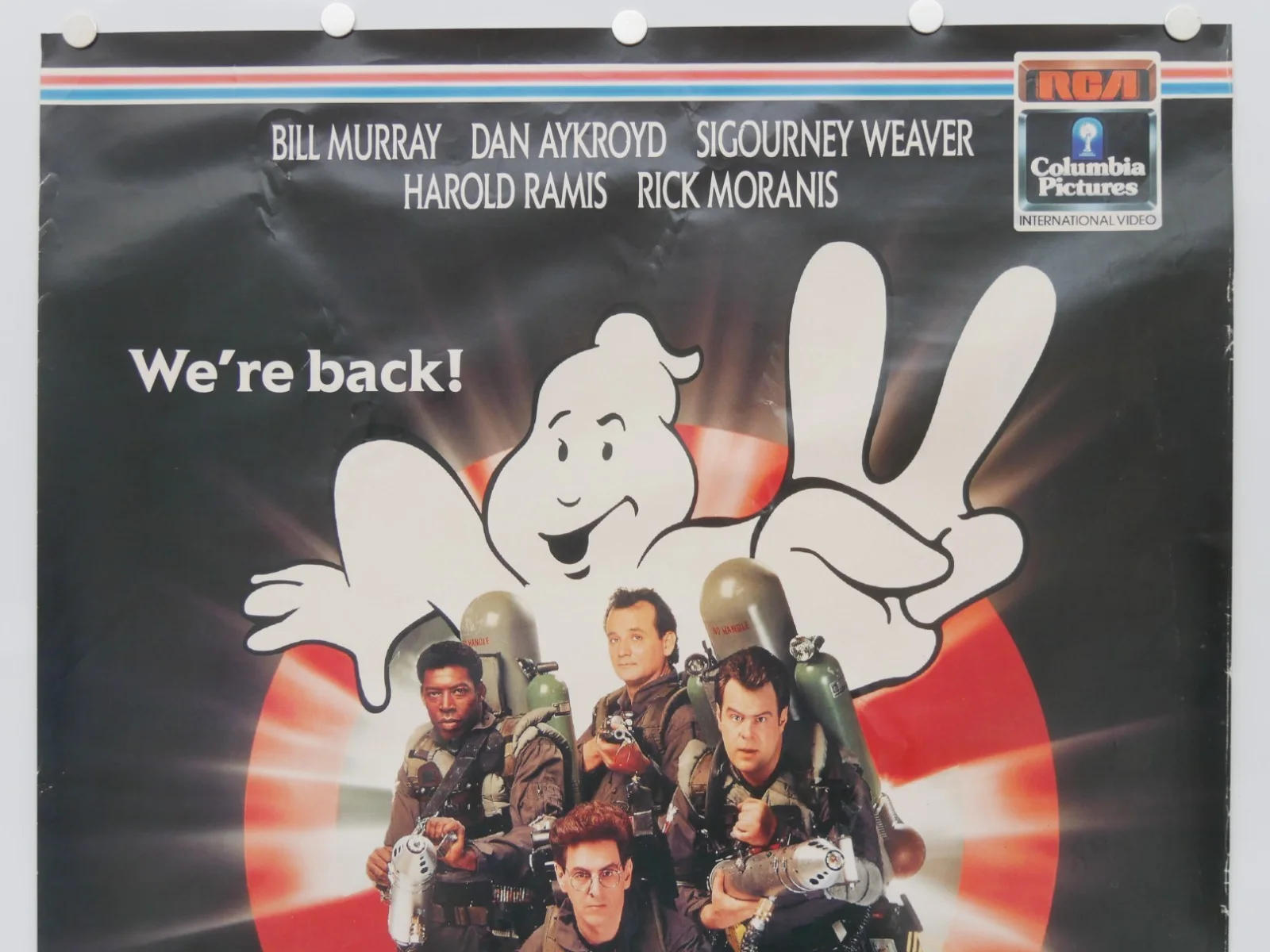 GHOSTBUSTERS 2 - (ROLLED) Video Shop Film Poster - RARE, изображение 2