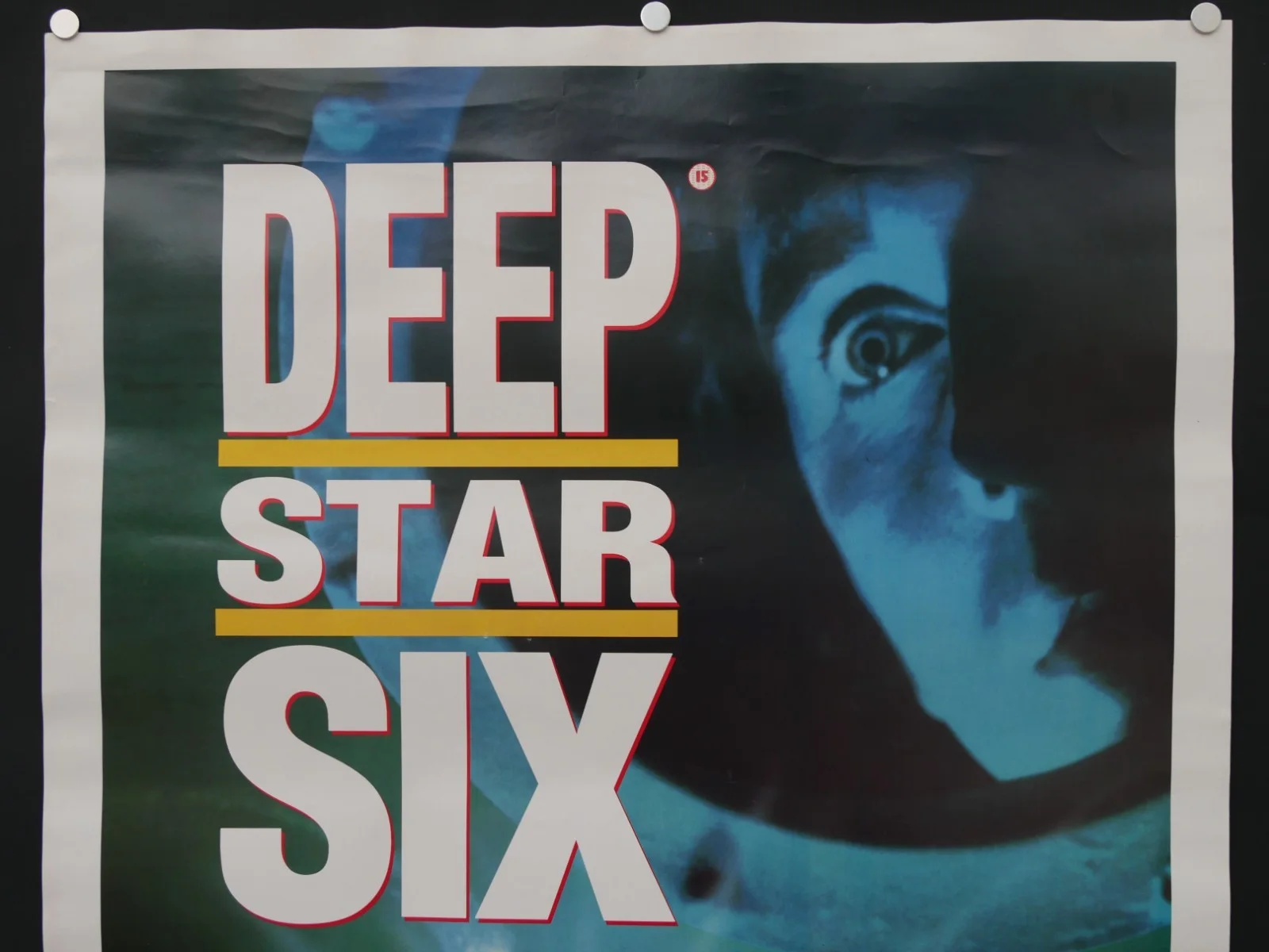 DEEP STAR SIX - (ROLLED) Video Shop Film Poster - RARE, image 2