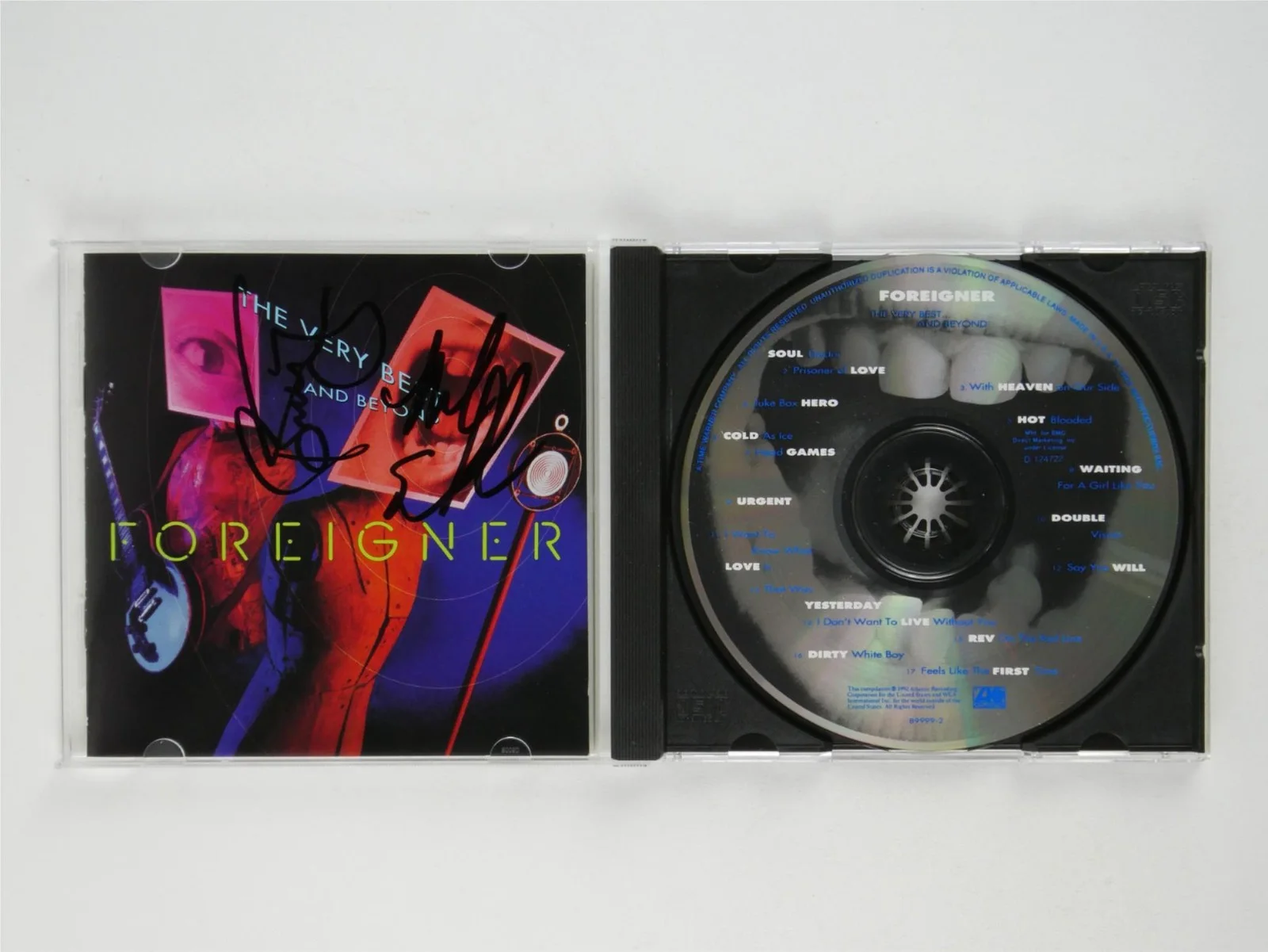 Bruce Turgon Mark Schulman Signed Foreigner The Very Best And Beyond Booklet, изображение 4