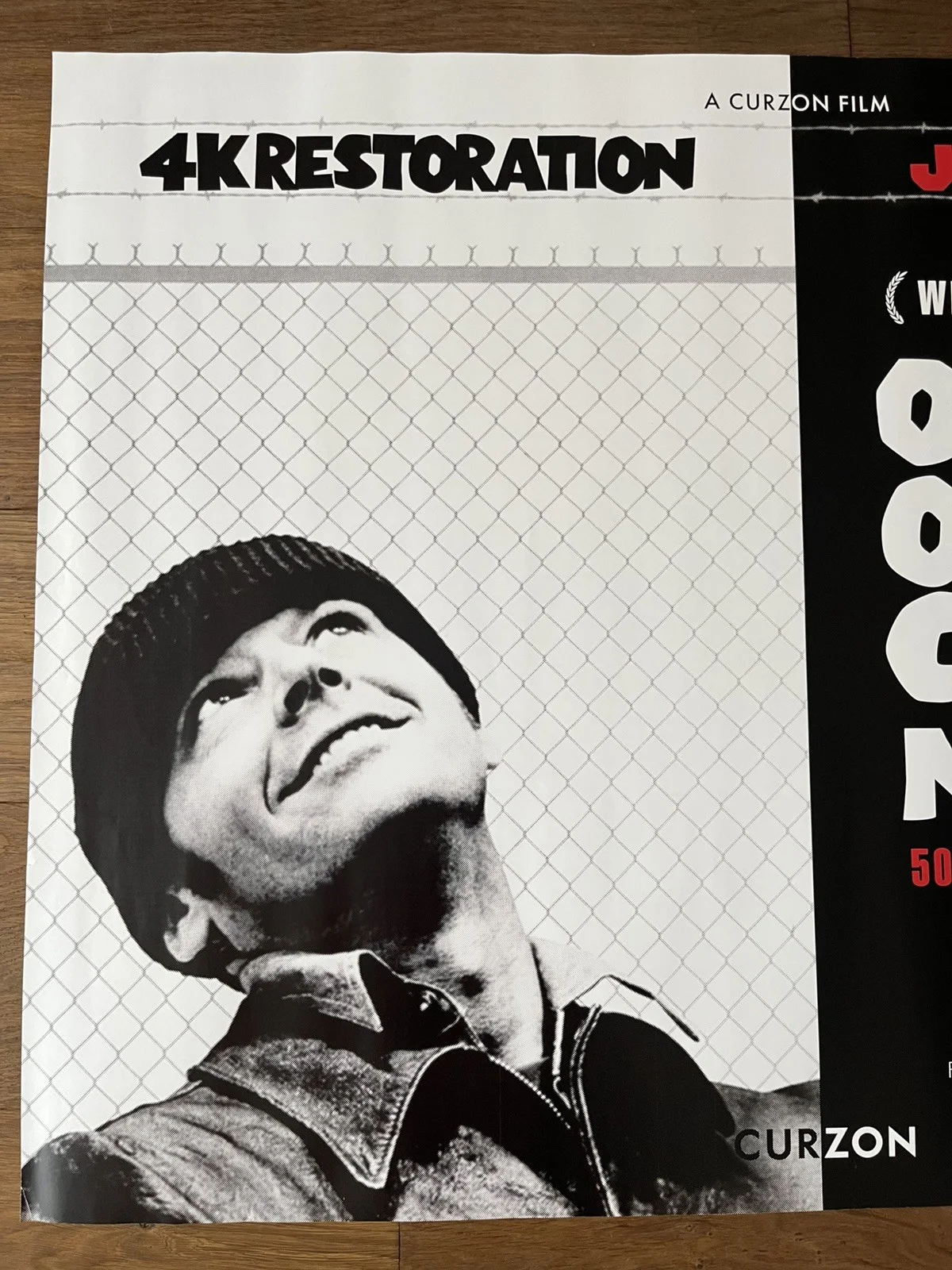 One Flew Over the Cuckoo's Nest, 50th Anniversary 2025, UK Quad Cinema Poster, image 4