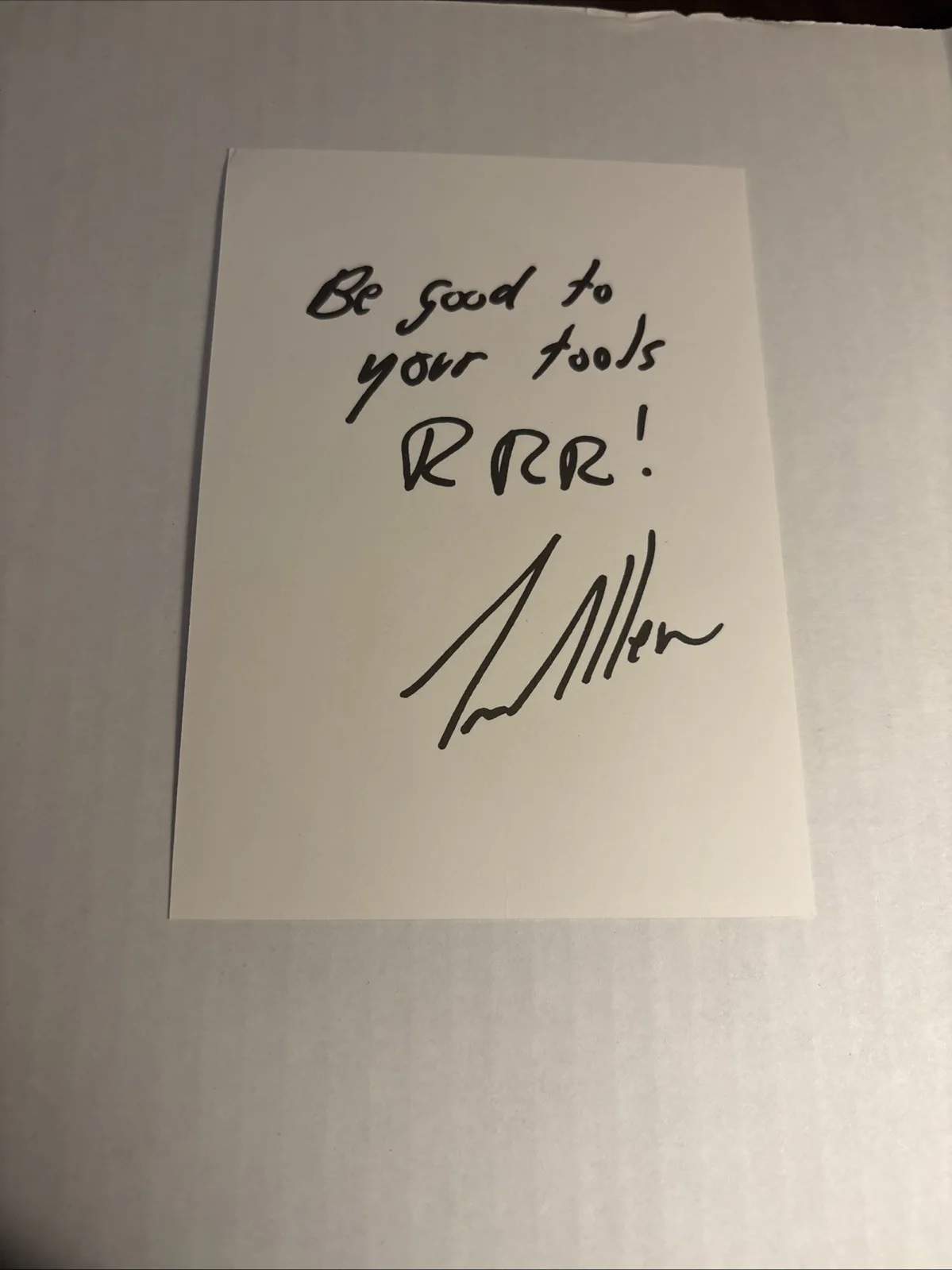Tim Allen — Tim Allen SIGNED AUTOGRAPHED Home Improvement Photo, image 2
