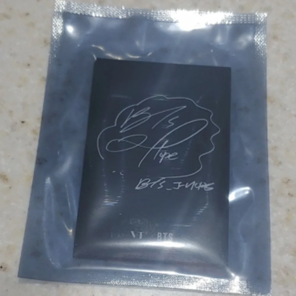 BTS Member Signed Photo Card Original 7 Pieces Set K-POP Black White Bangtan, изображение 4