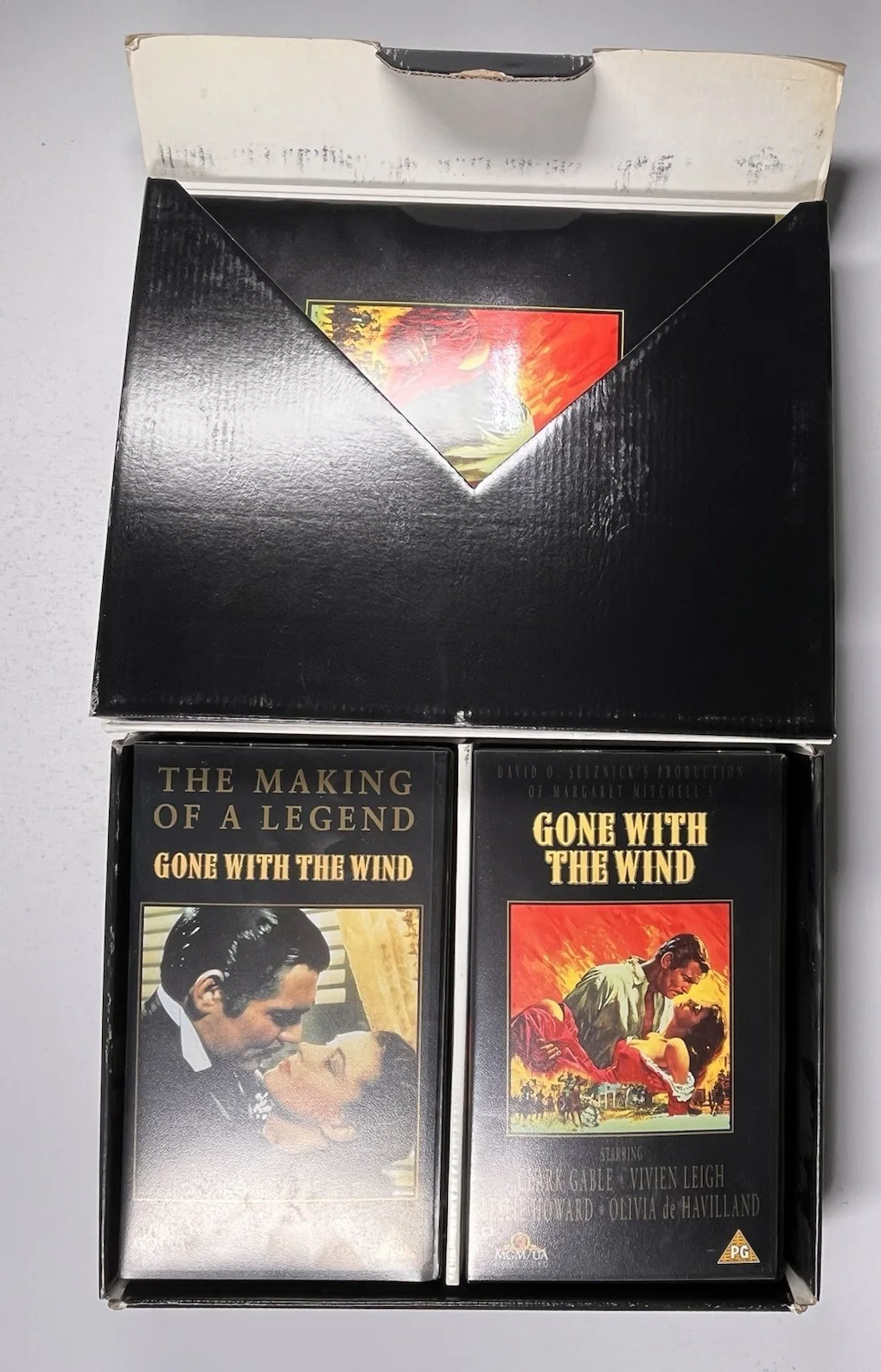 Gone With The Wind VHS Special Limited Edition Box Set Clark Gable Vivien Leigh, изображение 3