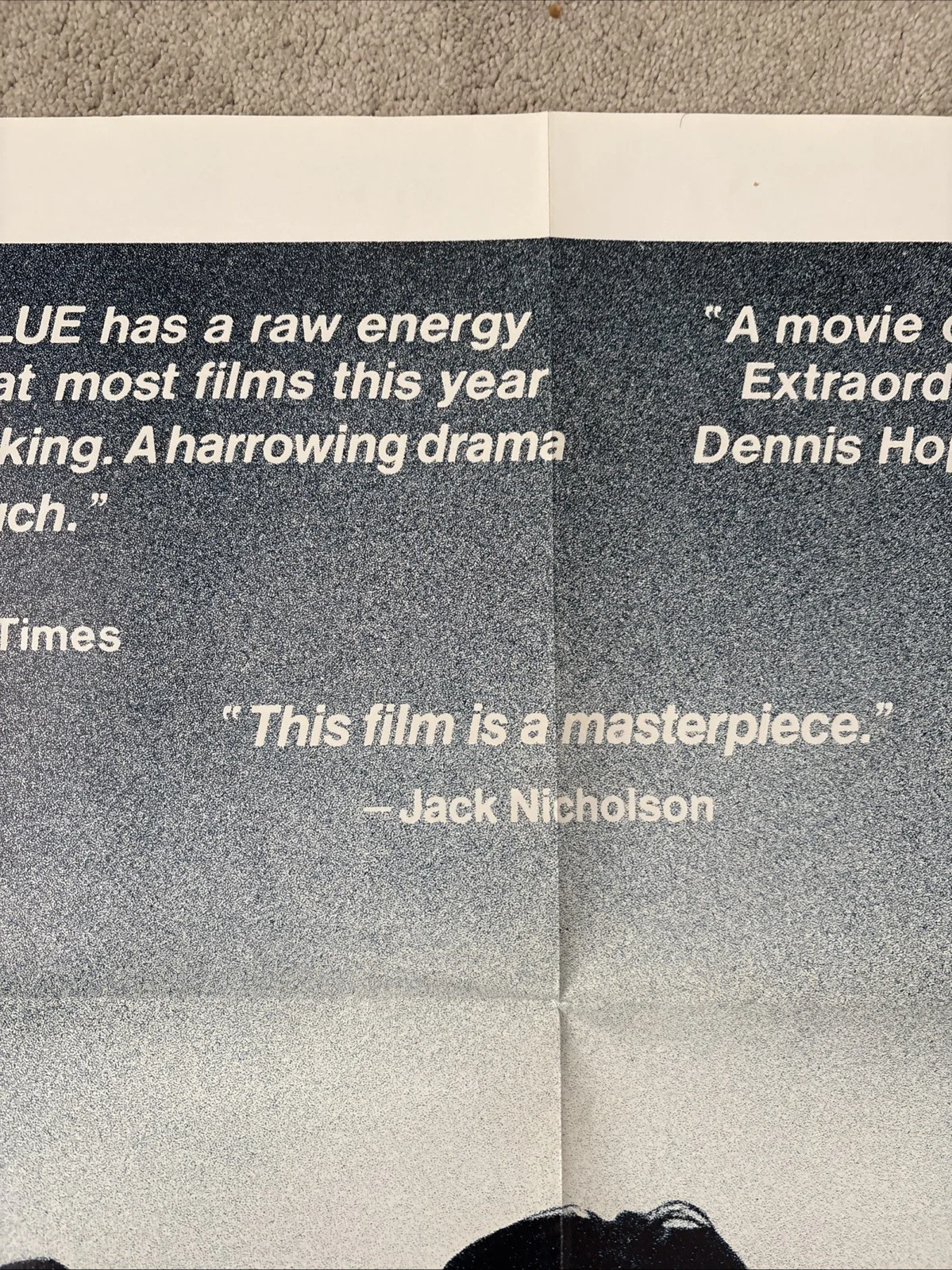Out Of Of The Blue (1980) Original US One Sheet Movie Poster, изображение 3