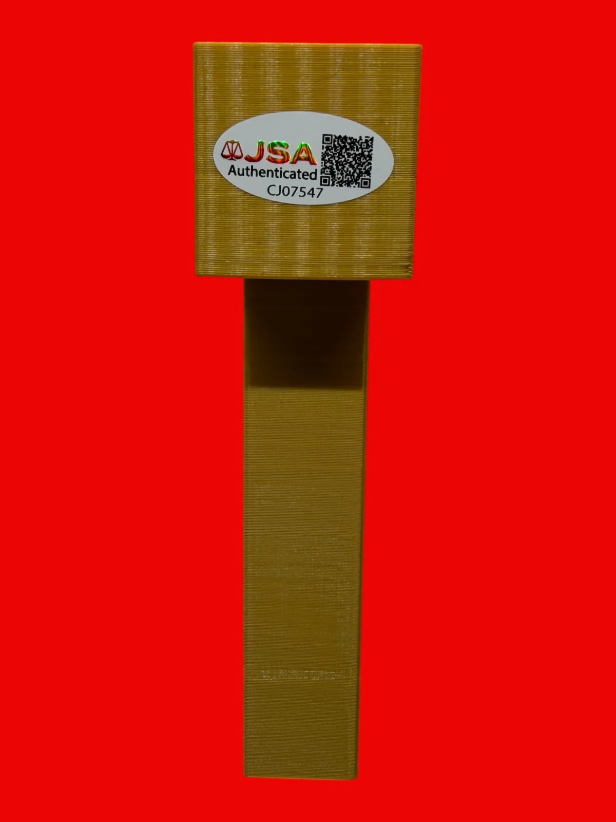 Kevin Bayliss, Grant Kirkhope — Grant Kirkhope +1 Signed Golden Gun 3DPrint Prop GoldenEye 007 N64 JSA COA, image 3