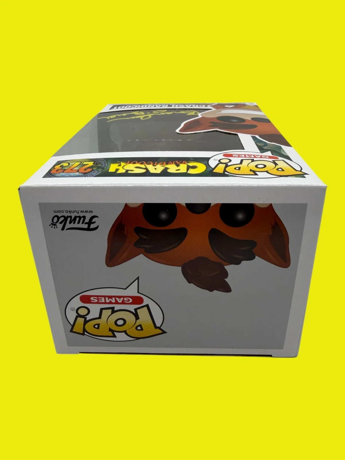 Brendan O'Brien — Brendan O'Brien Signed Funko Pop Crash Bandicoot Authentic Autograph Beckett COA, изображение 5