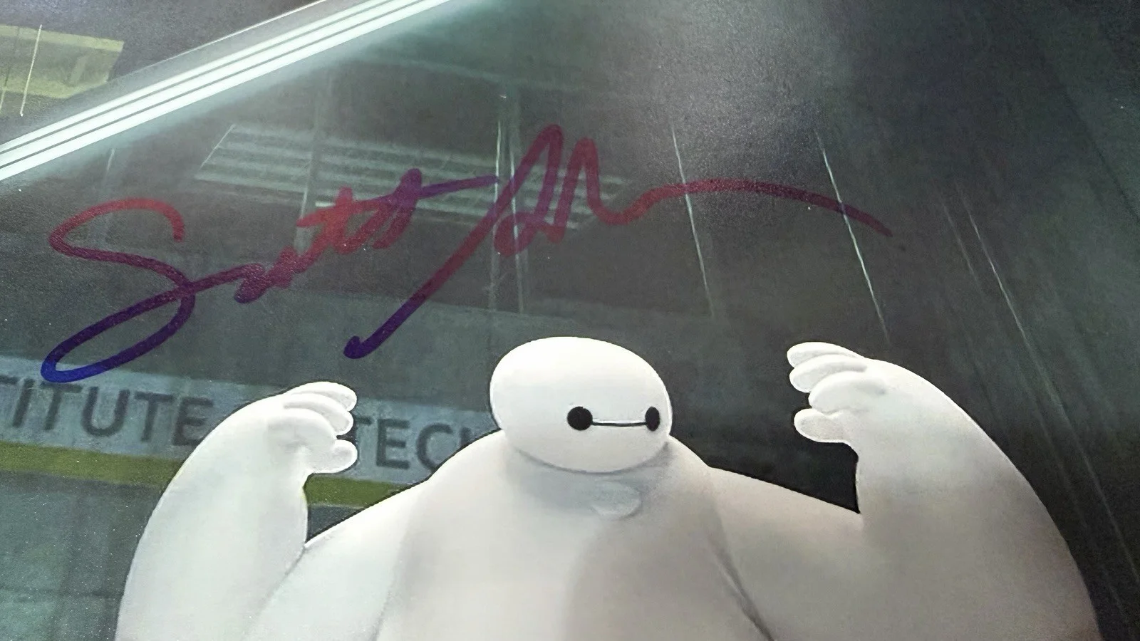 Scott Adsit — Scott Adsit signed 8x10 photo Movies Autographed Disney Big Hero 6 Beckett COA, изображение 2