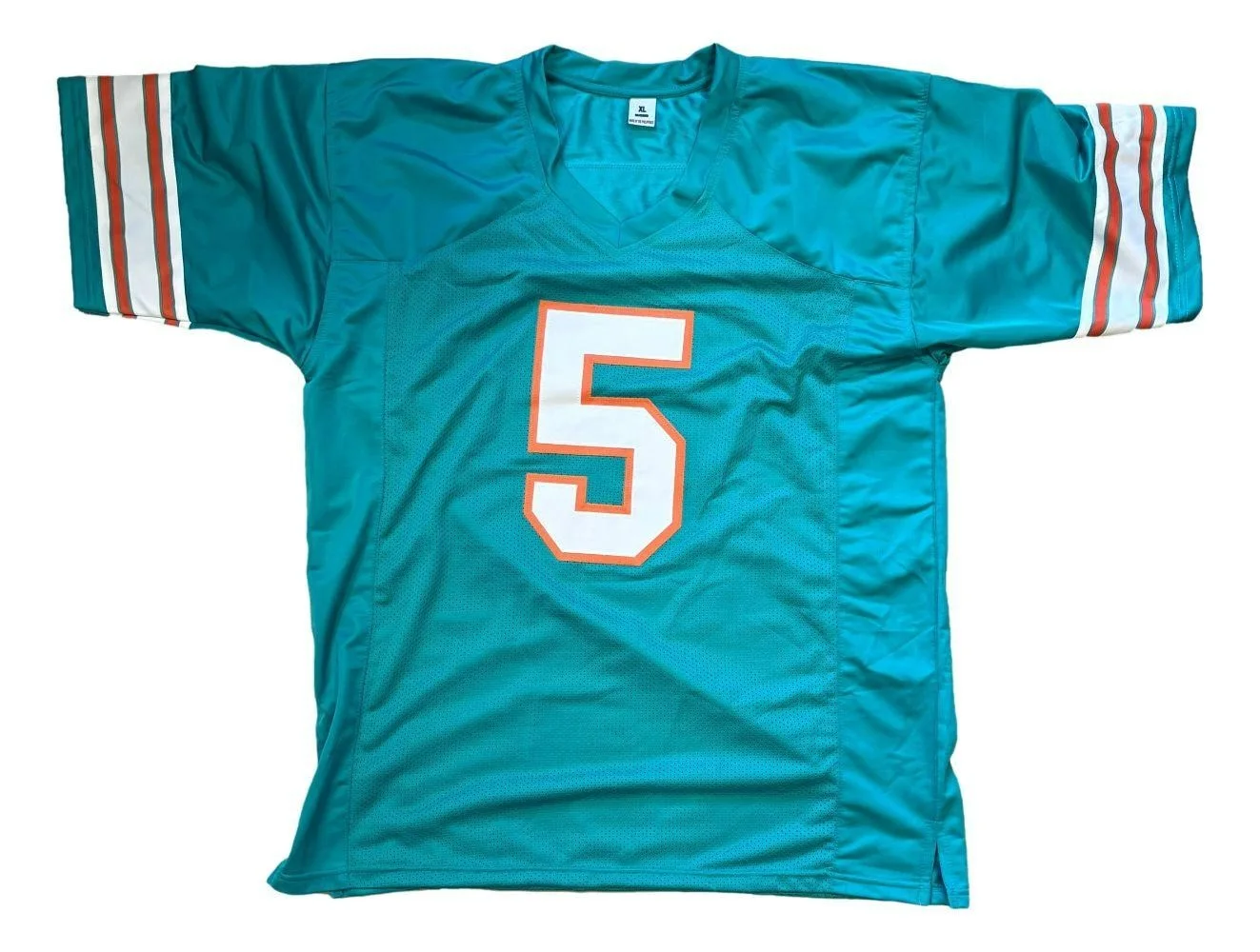 Sean Young / Lt. Lois Einhorn / Ray Finkle — Sean Young Signed Jersey Inscribed "Laces Out!" (JSA) Ace Ventura / Dolphins, изображение 3
