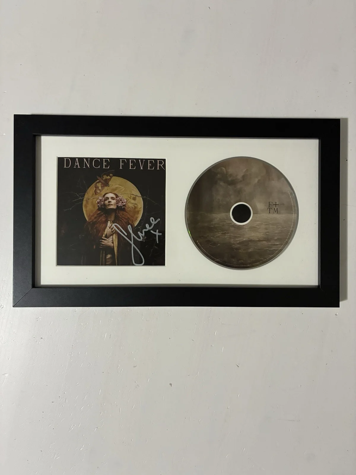 FLORENCE AND THE MACHINE SIGNED & FRAMED DANCE FEVER CD DISPLAY AUTO WELCH Heart, image 3