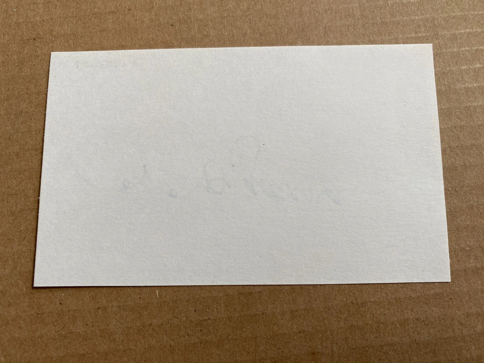 Morganna The Kissing Bandit signed index card #1, изображение 2