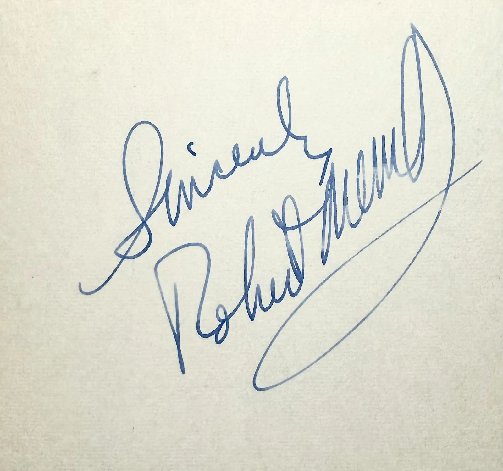 Robert Merrill — ROBERT MERRILL Signed Autographed 4x6 INDEX CARD ACTOR Operatic Baritone SINGER, image 5